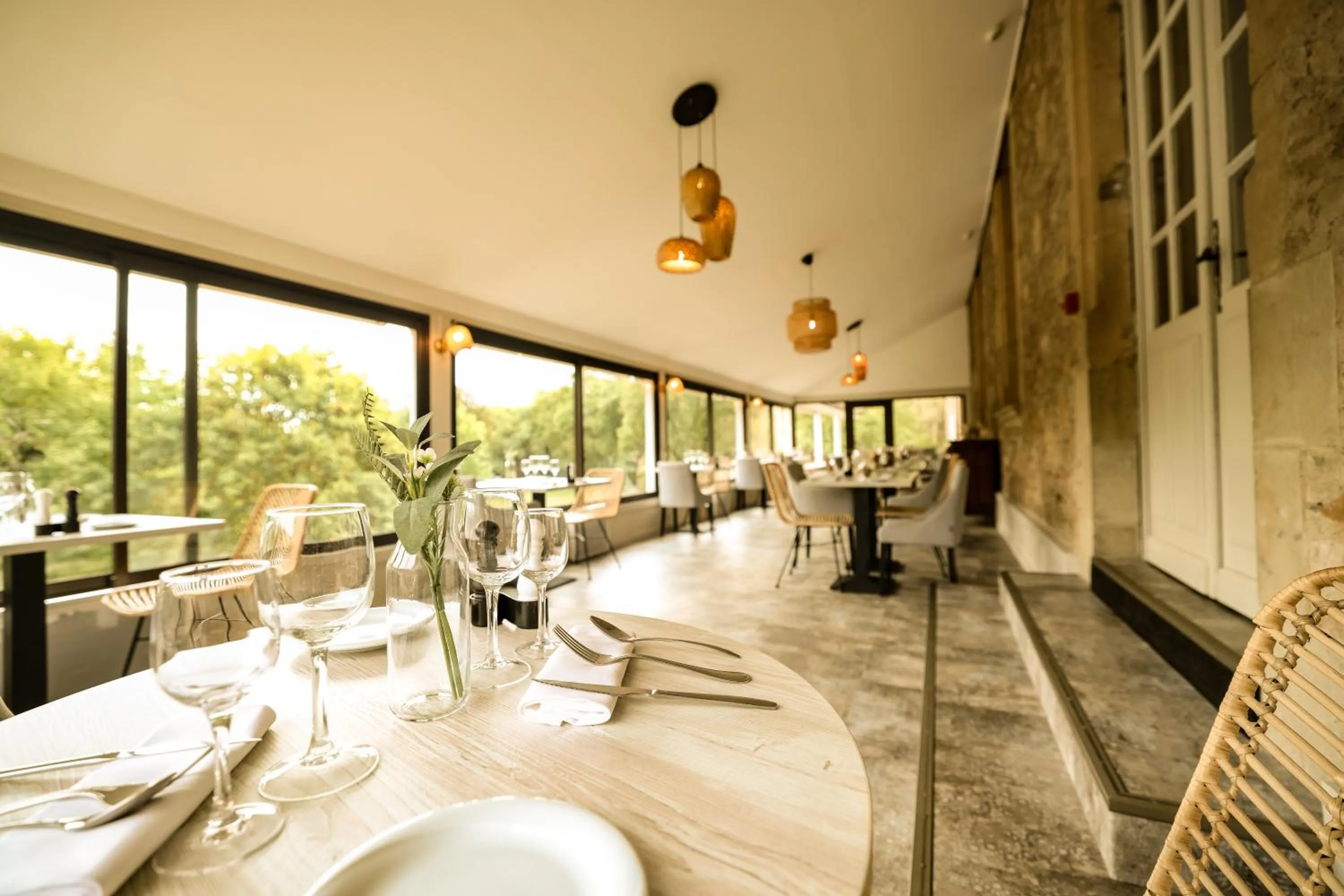 Patio in Château de Fontanges