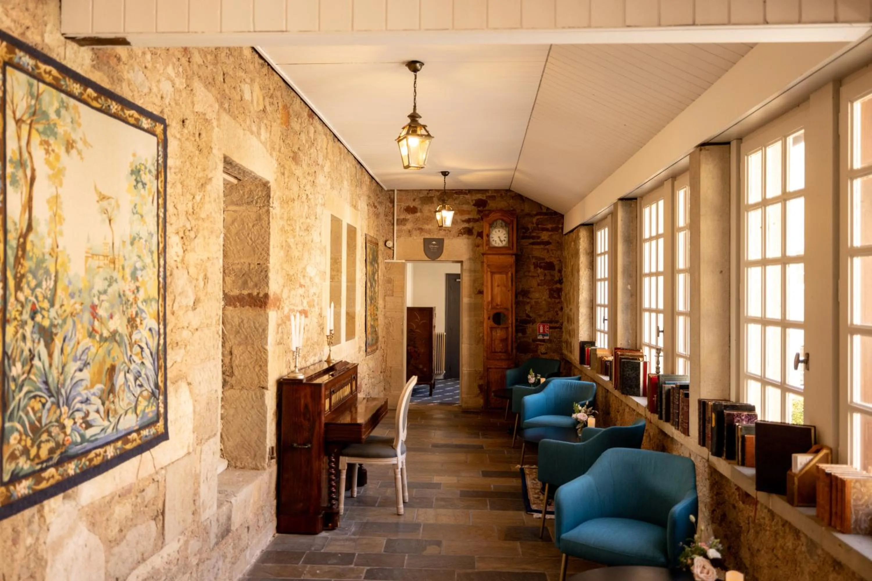 Living room in Château de Fontanges