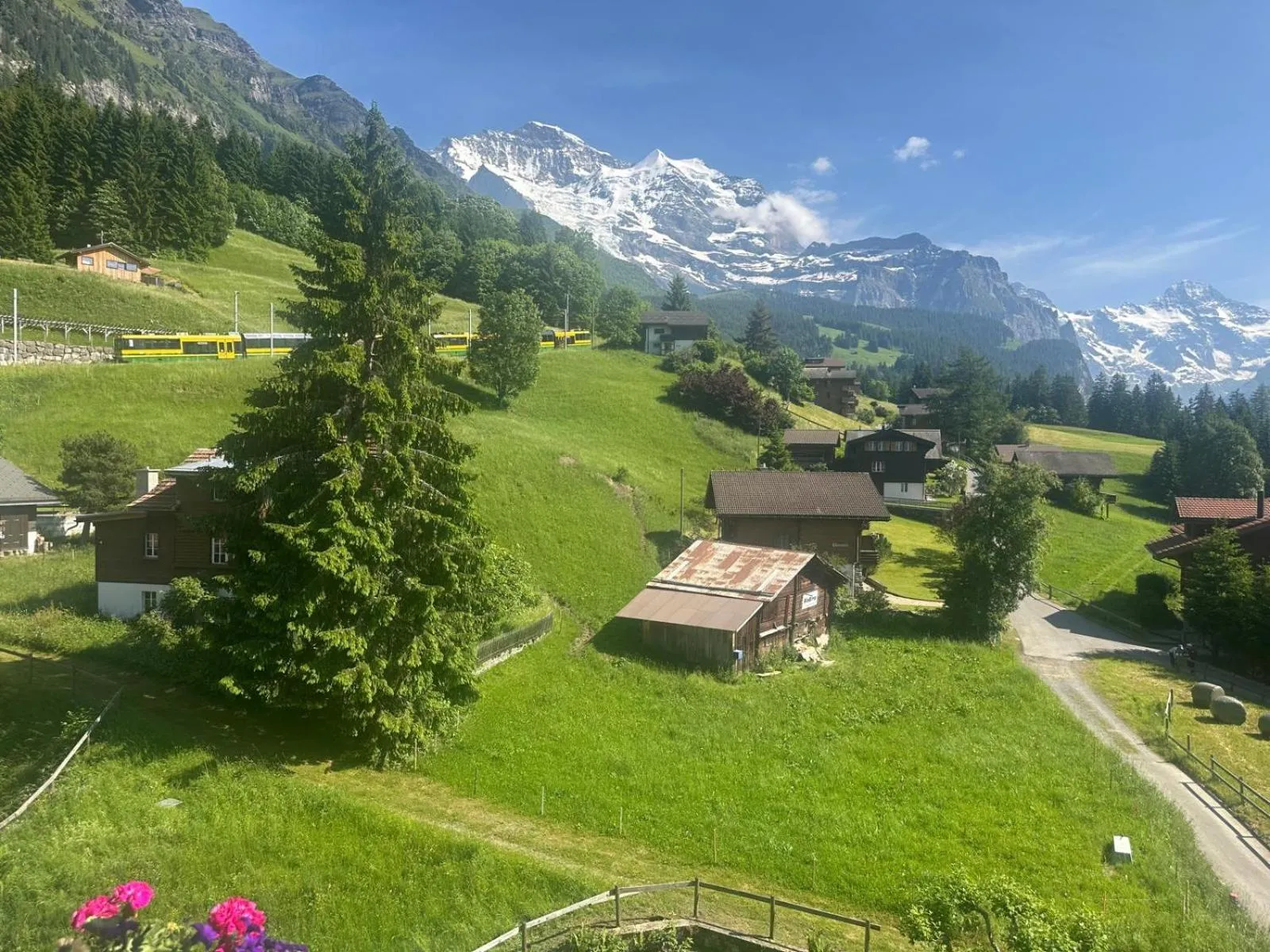 Day in Guest Rooms with a great view at Residence Brunner