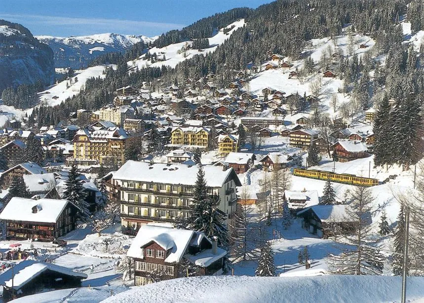 Bird's eye view in Guest Rooms with a great view at Residence Brunner