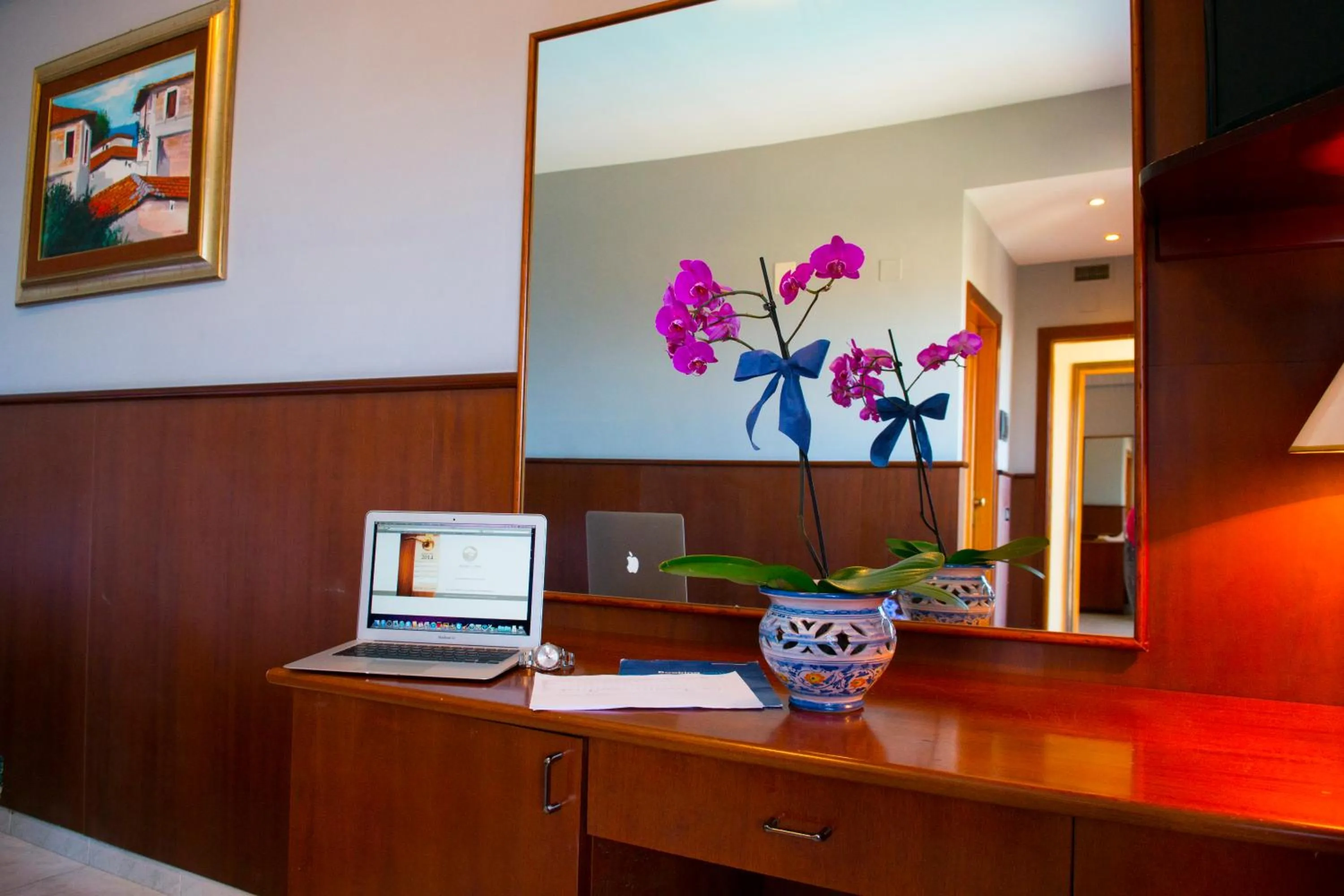 Decorative detail in Hotel Dei Pini