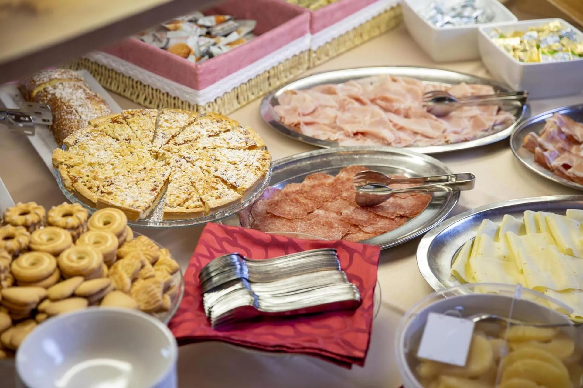 Breakfast in Hotel Cristallo