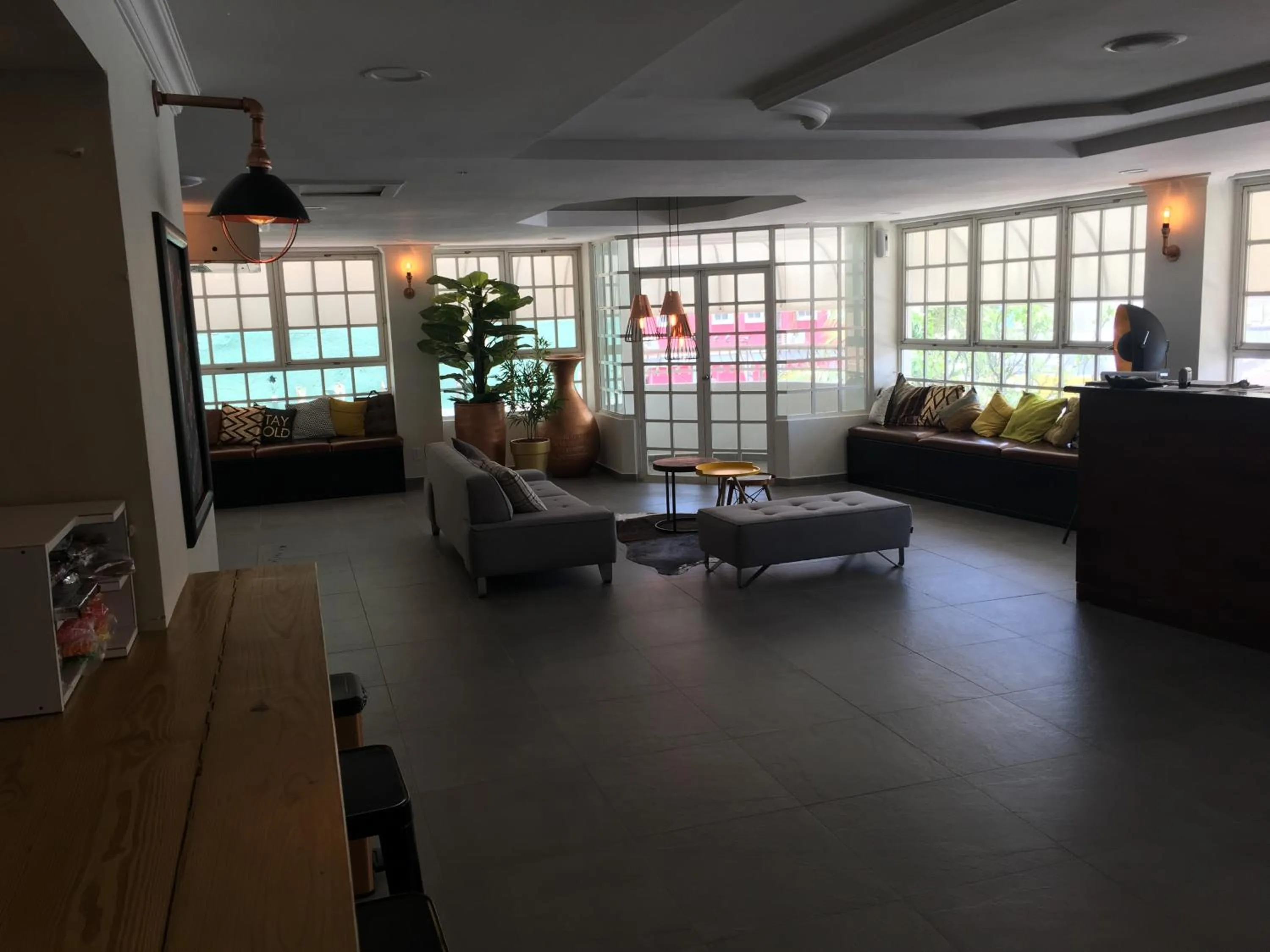 Communal lounge/ TV room in San Marco Hotel Curacao & Casino