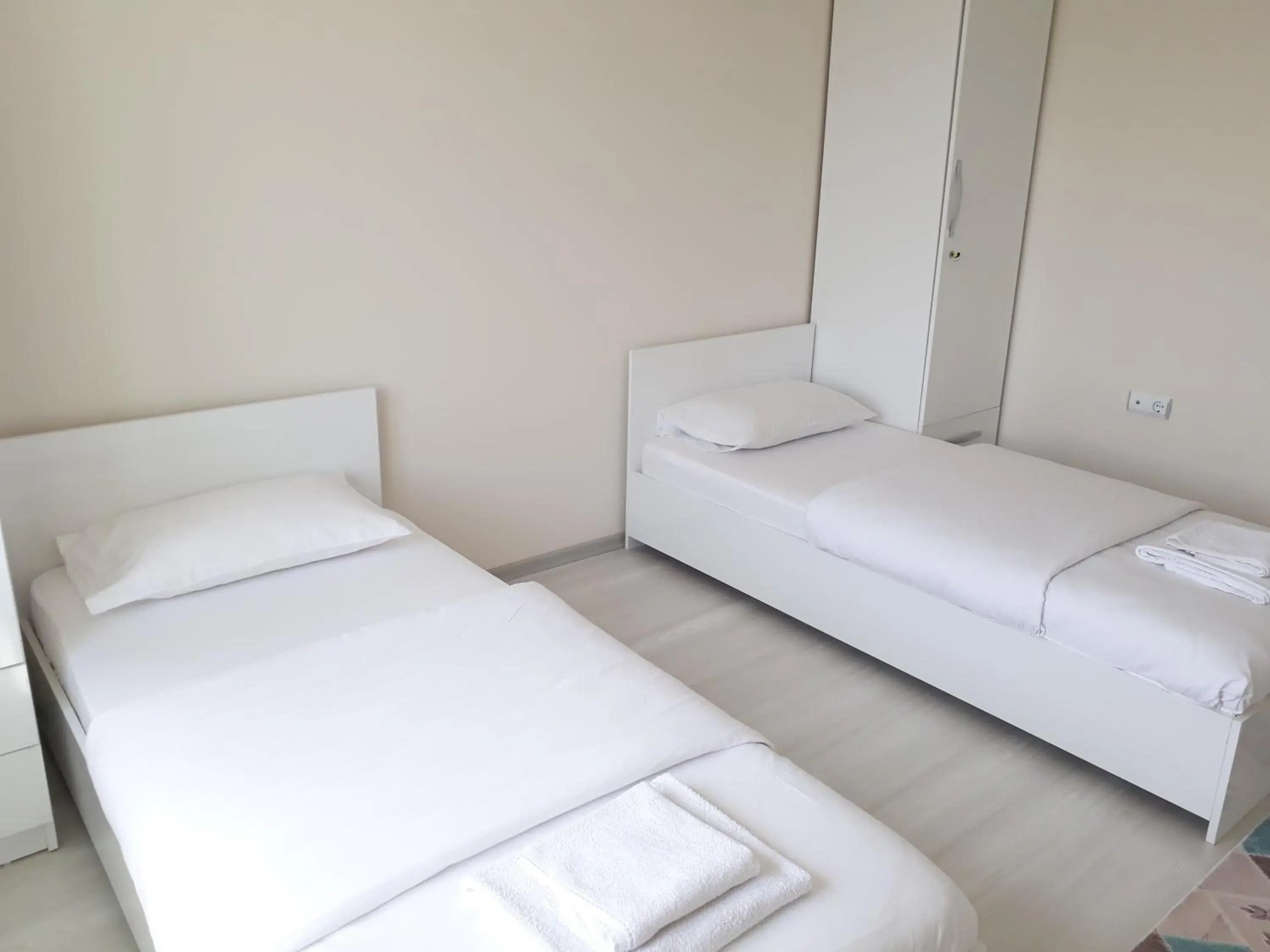 Bed in Dr Aslan Apart Hotel Bed in Dr Aslan Apart Hotel