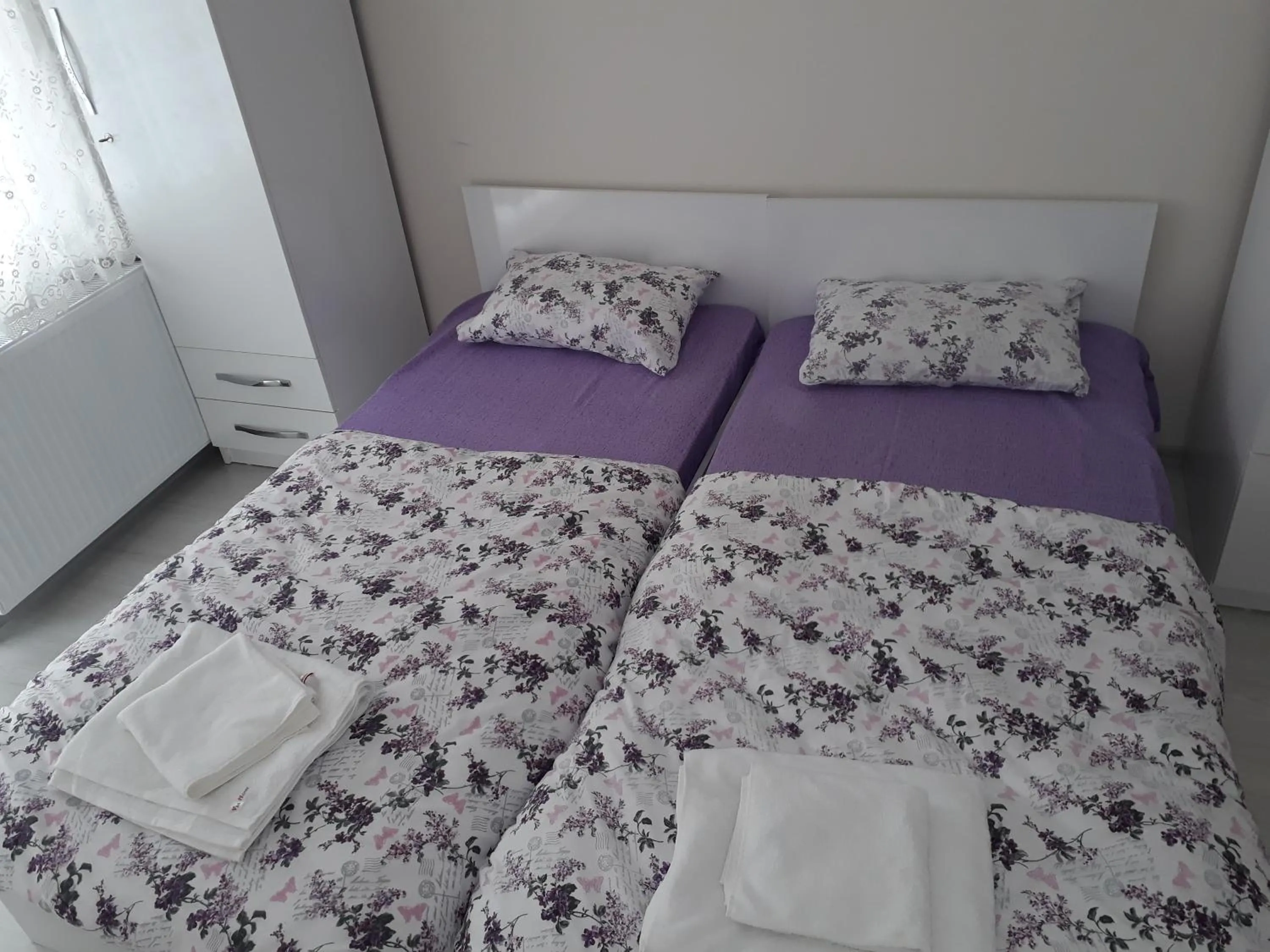 Bed in Dr Aslan Apart Hotel