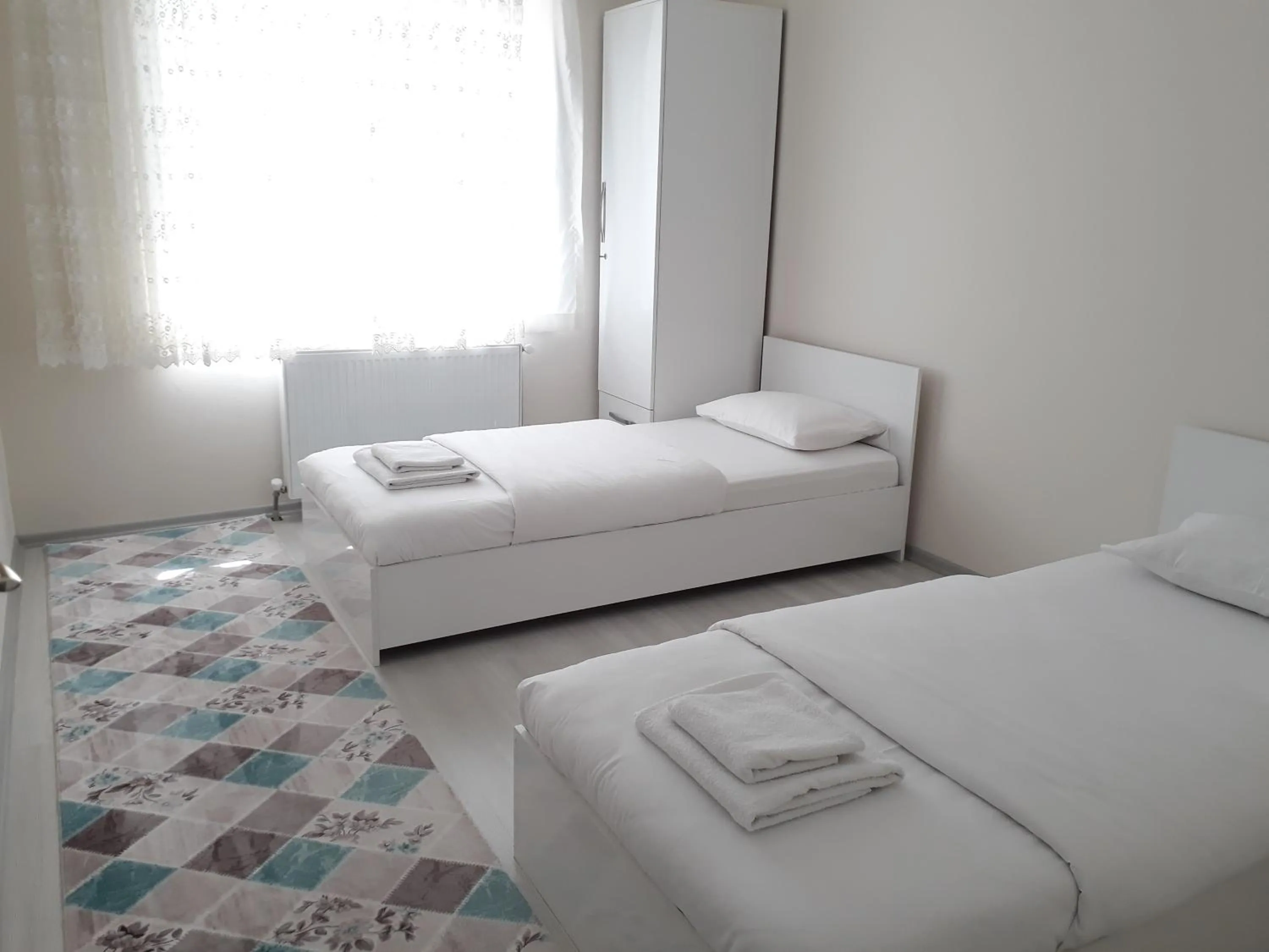 Bed in Dr Aslan Apart Hotel