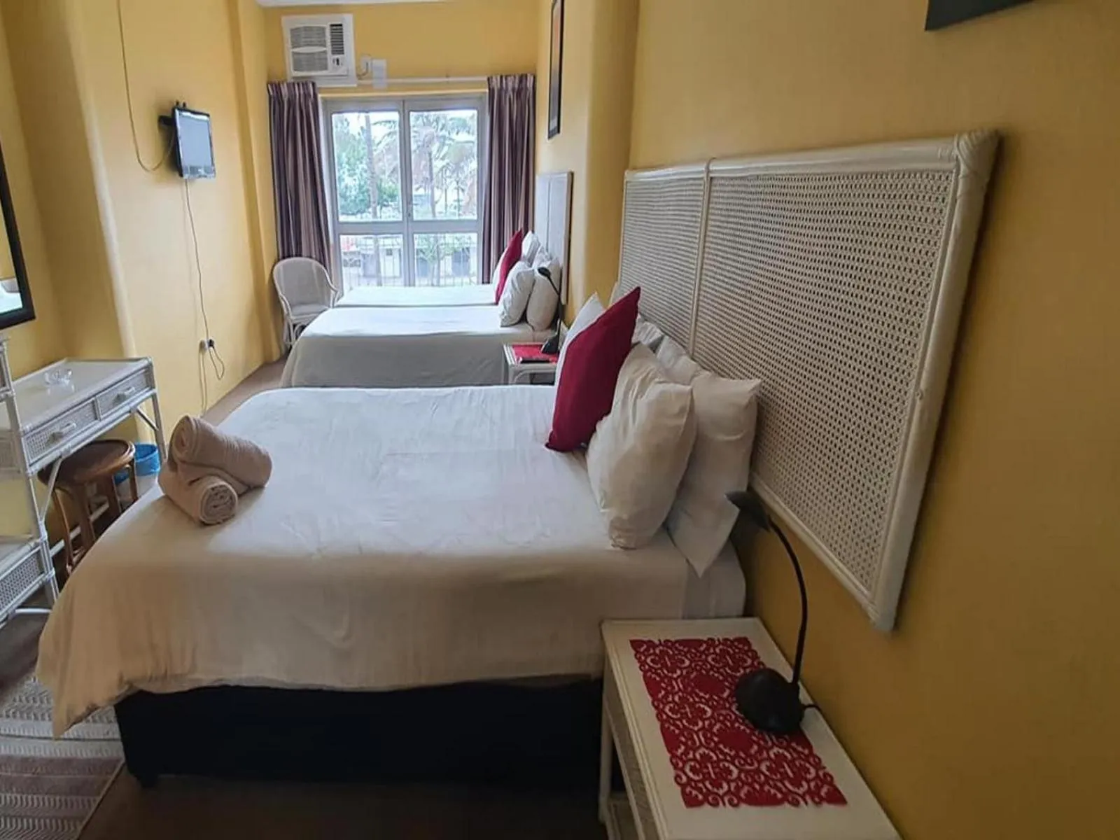 Bed in Riviera Hotel Durban