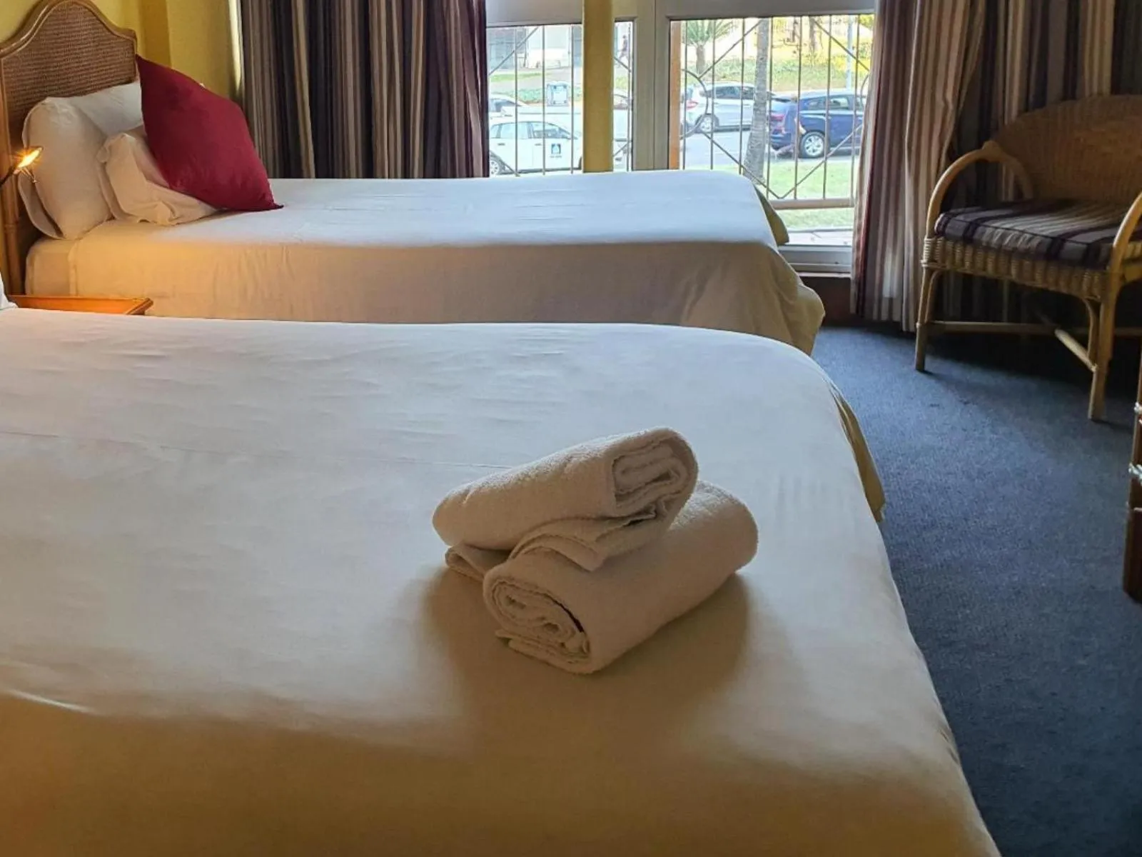 Photo of the whole room, Bed in Riviera Hotel Durban