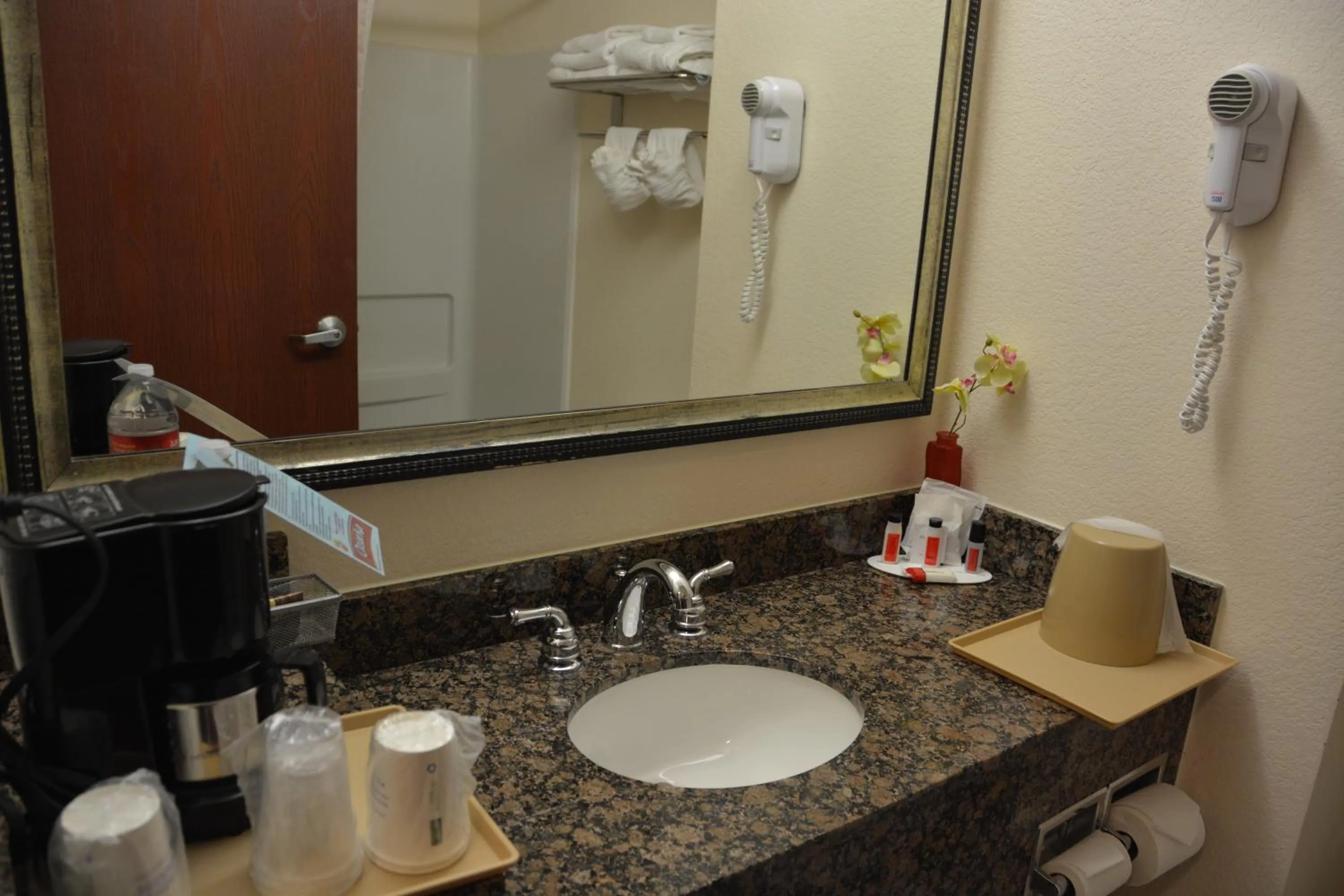 Bathroom in Super 8 by Wyndham Austin/Airport South