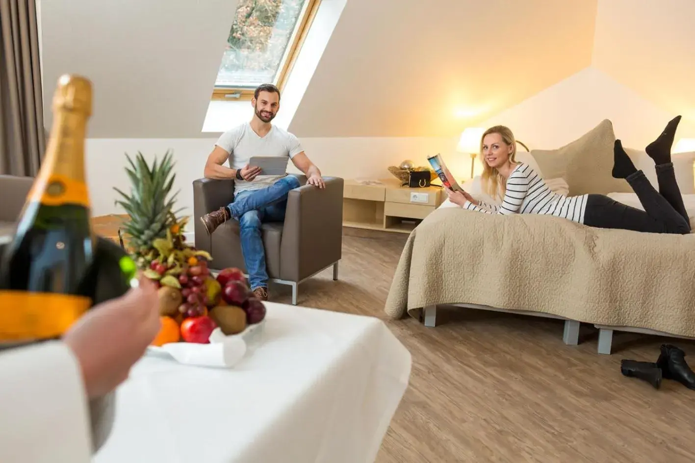 Suite - single occupancy in Sporthotel Fuchsbachtal Suite - single occupancy in Sporthotel Fuchsbachtal