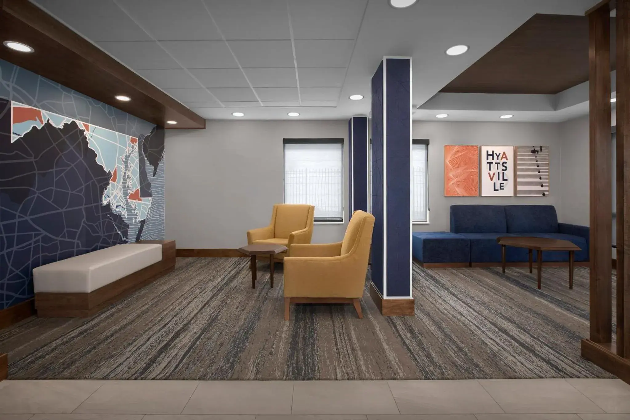 Lobby or reception in Holiday Inn Express Washington DC-BW Parkway by IHG Lobby or reception in Holiday Inn Express Washington DC-BW Parkway by IHG