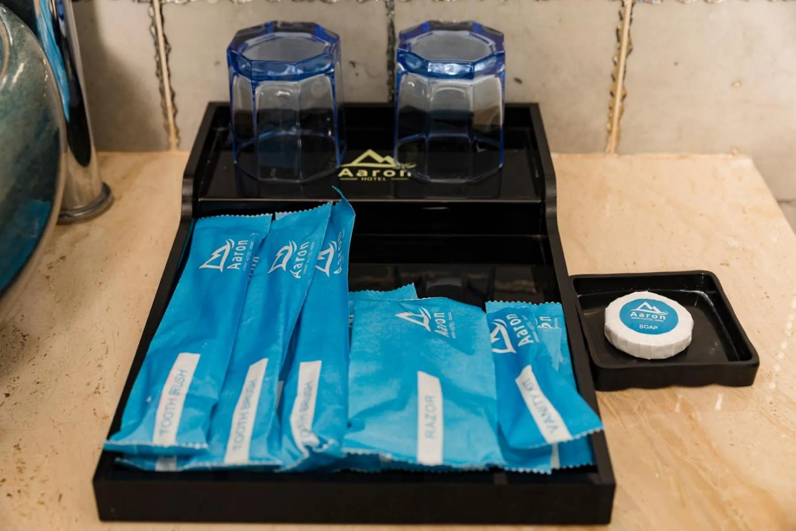 Bathroom in Aaron Hotel