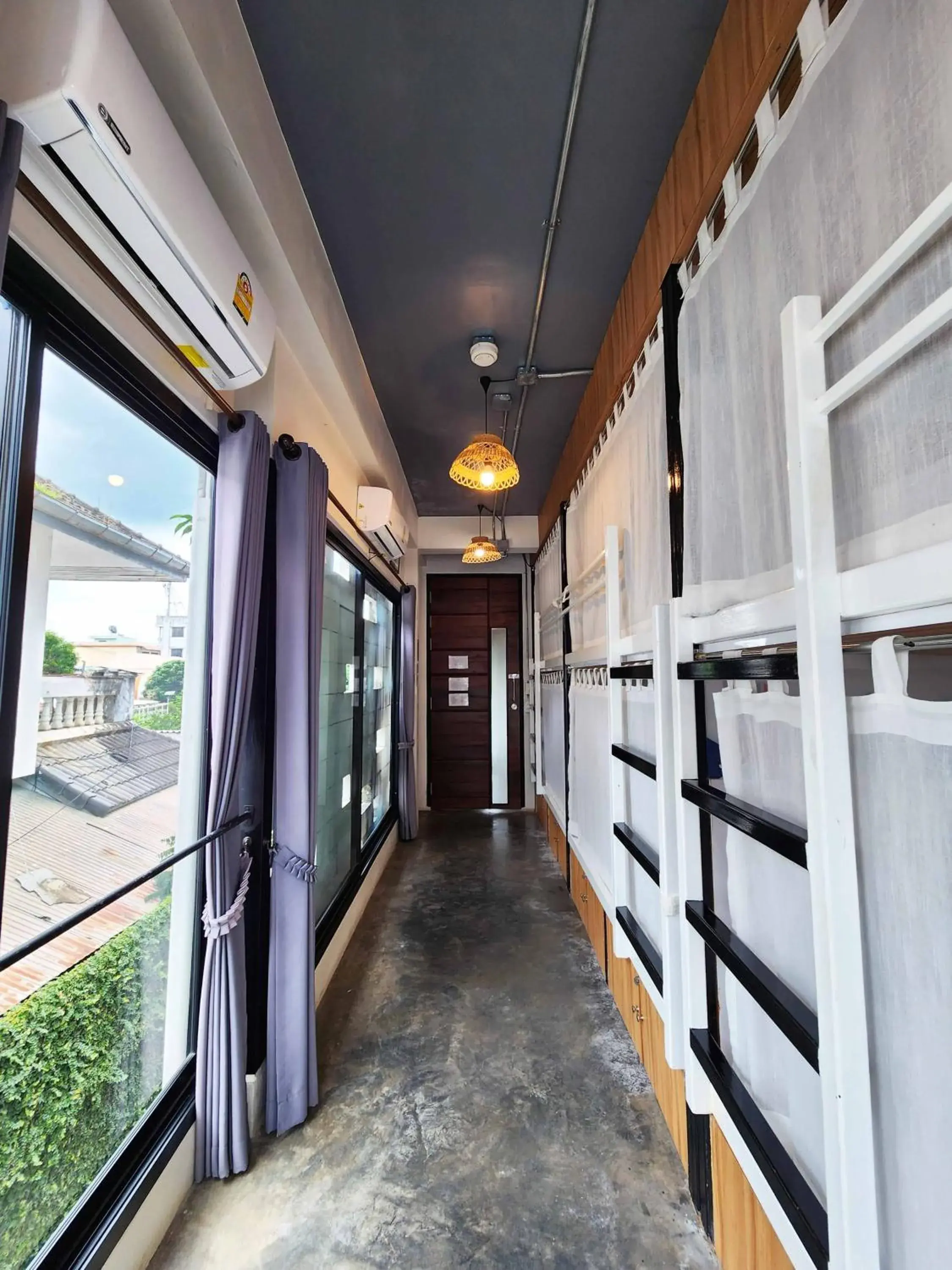 Family Room with Shared Bathroom in Baan Mai Kradan Hostel Chiang Rai Family Room with Shared Bathroom in Baan Mai Kradan Hostel Chiang Rai