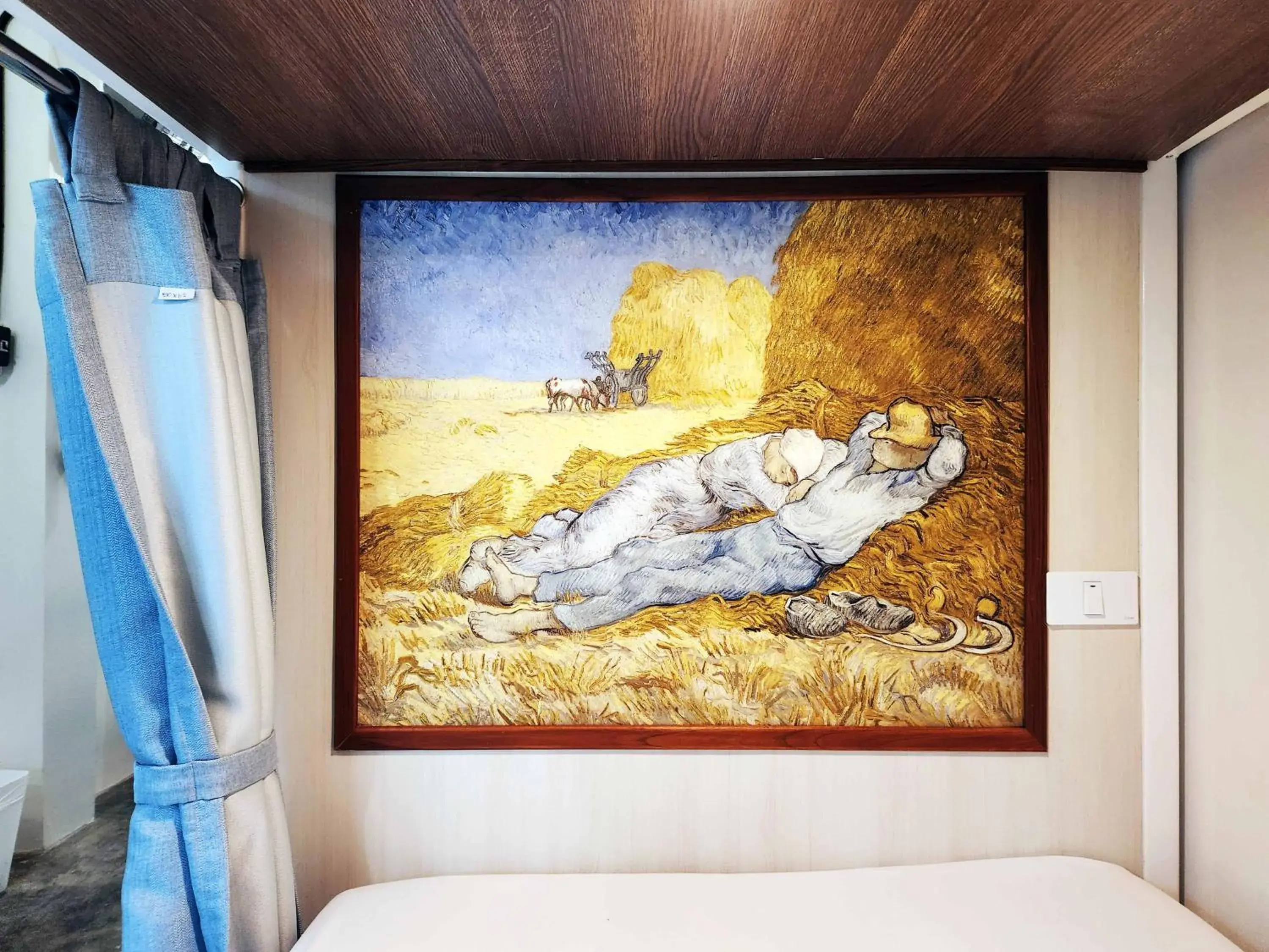 Bed in Baan Mai Kradan Hostel Chiang Rai Bed in Baan Mai Kradan Hostel Chiang Rai