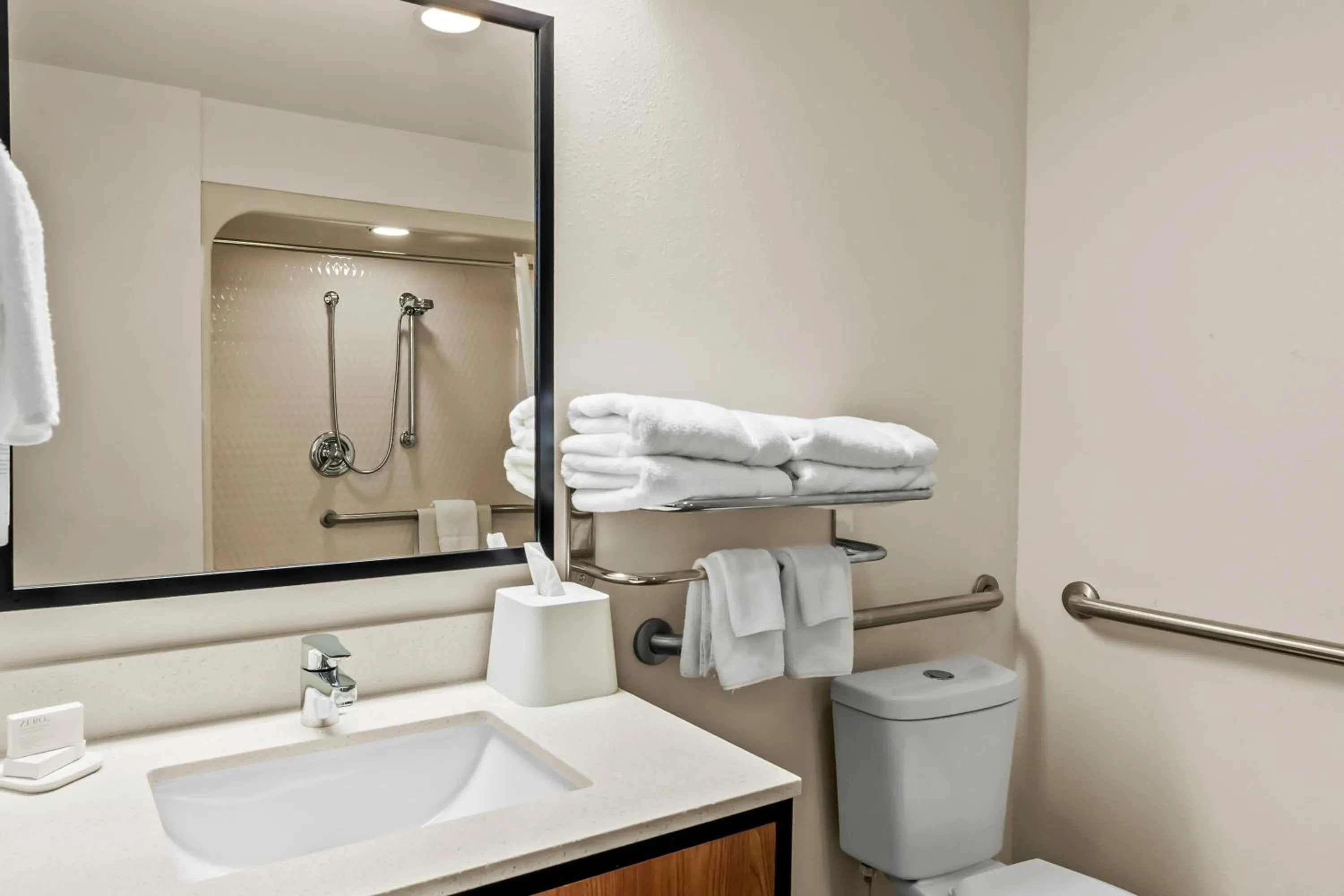 Bathroom in Spark by Hilton Lynchburg