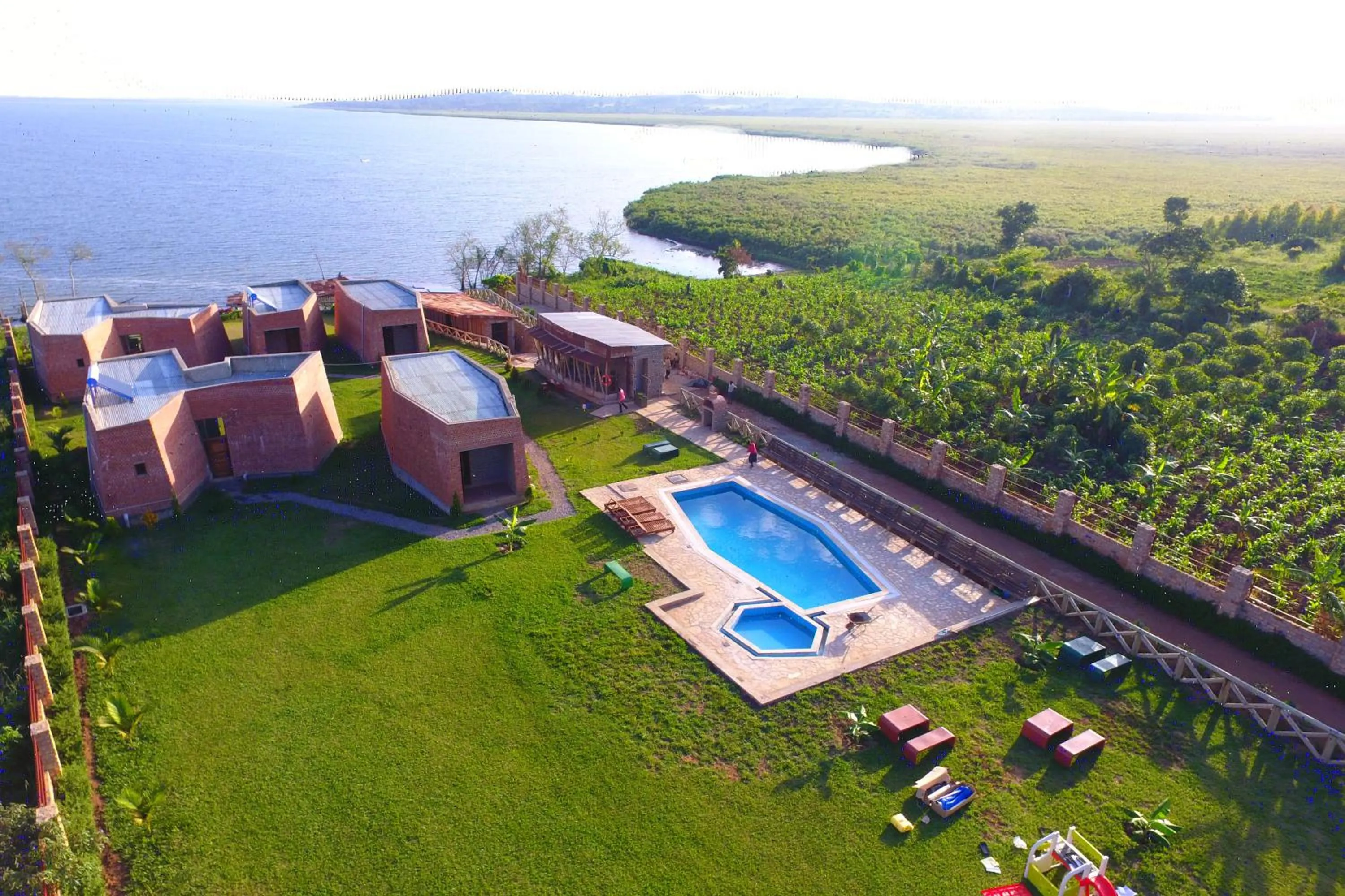 Bird's eye view in Buvi Lodge Limited