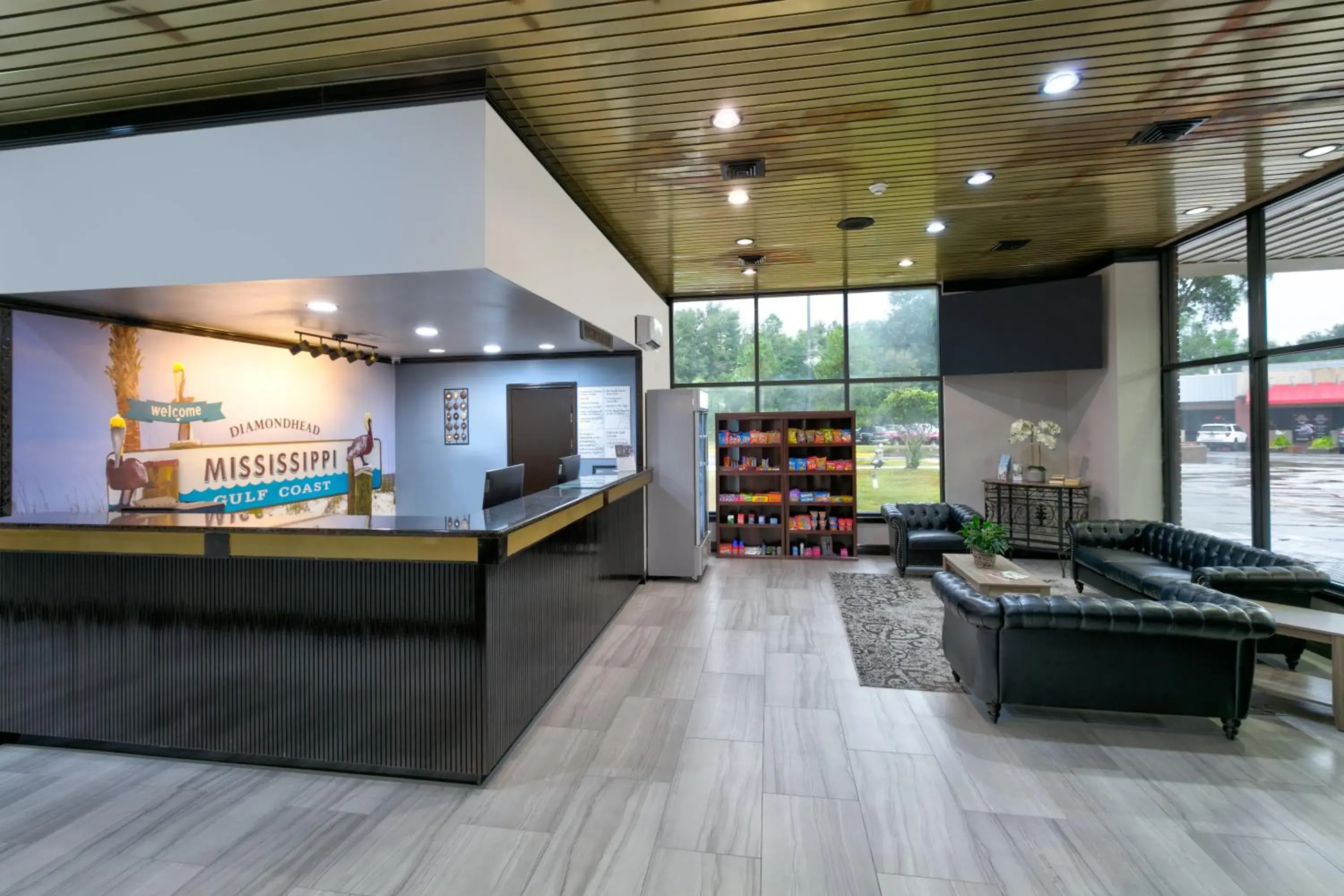 Lobby or reception in Ramada by Wyndham Diamondhead I-10 Gulfport Lobby or reception in Ramada by Wyndham Diamondhead I-10 Gulfport