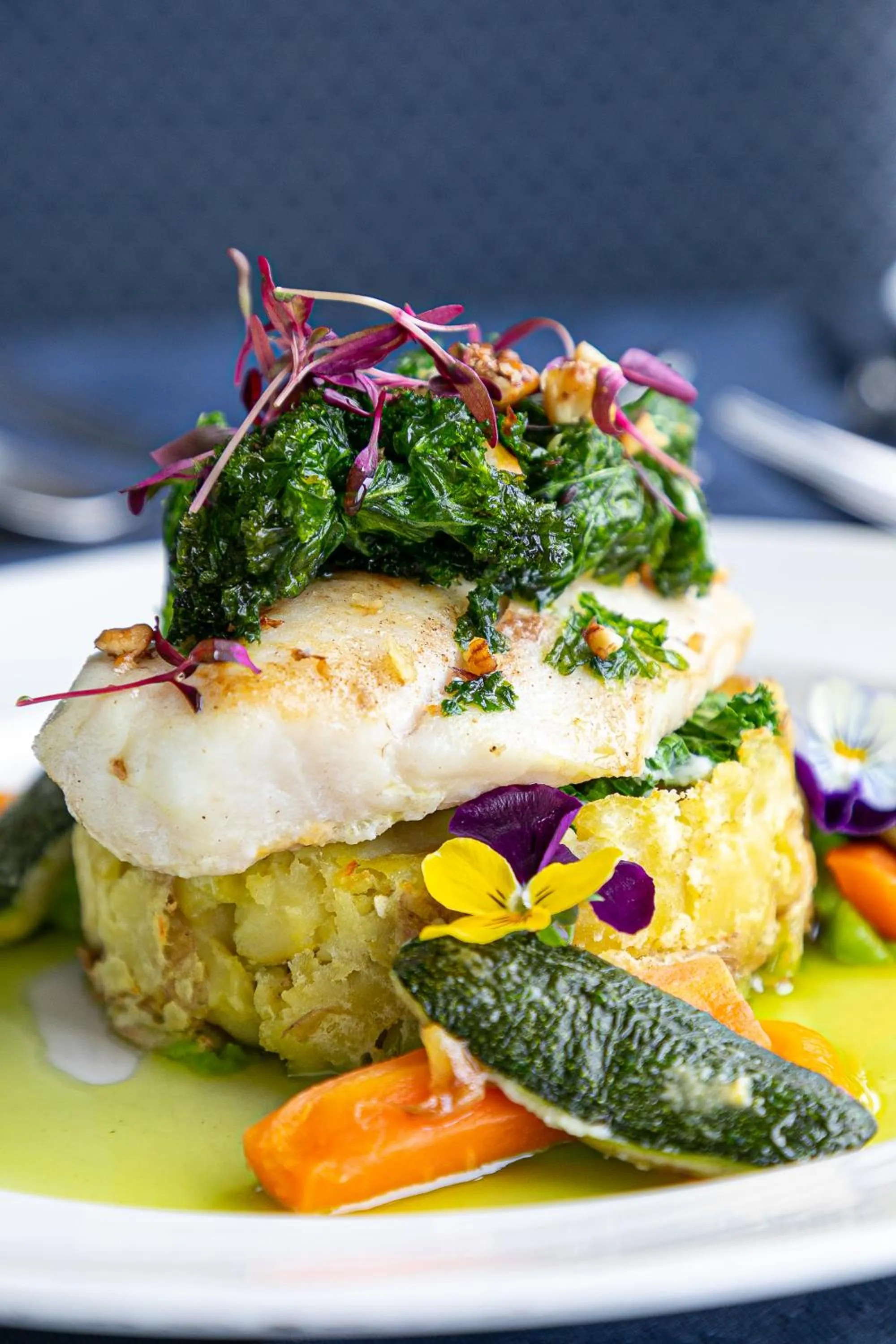 Dinner in Marine Hotel