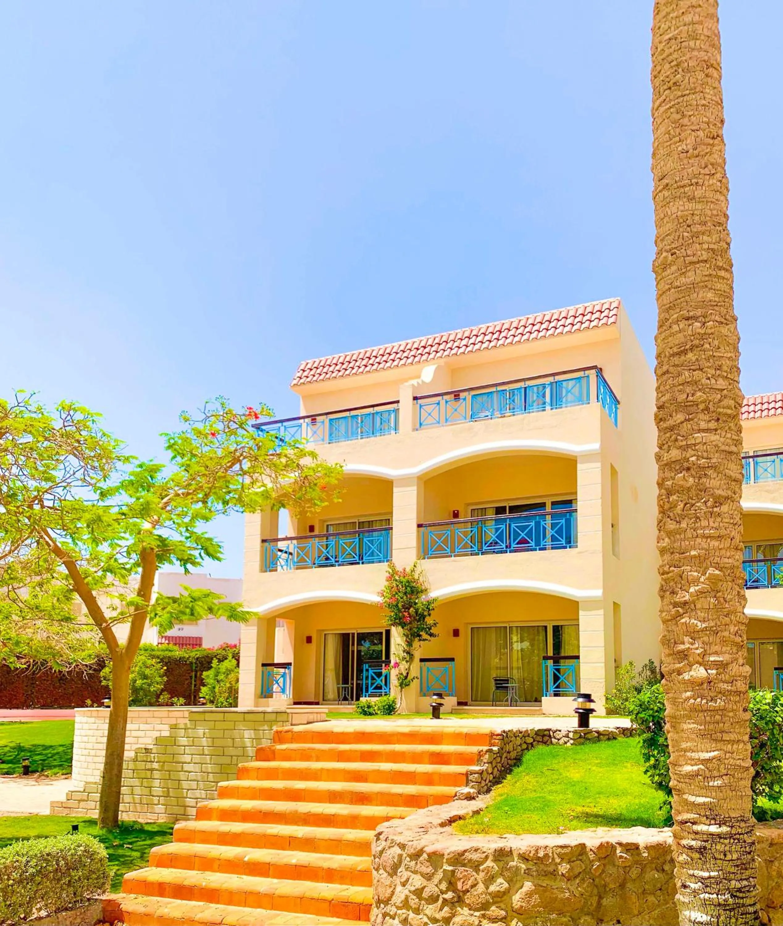 Property building in Ivy Cyrene Island Aqua Park Resort