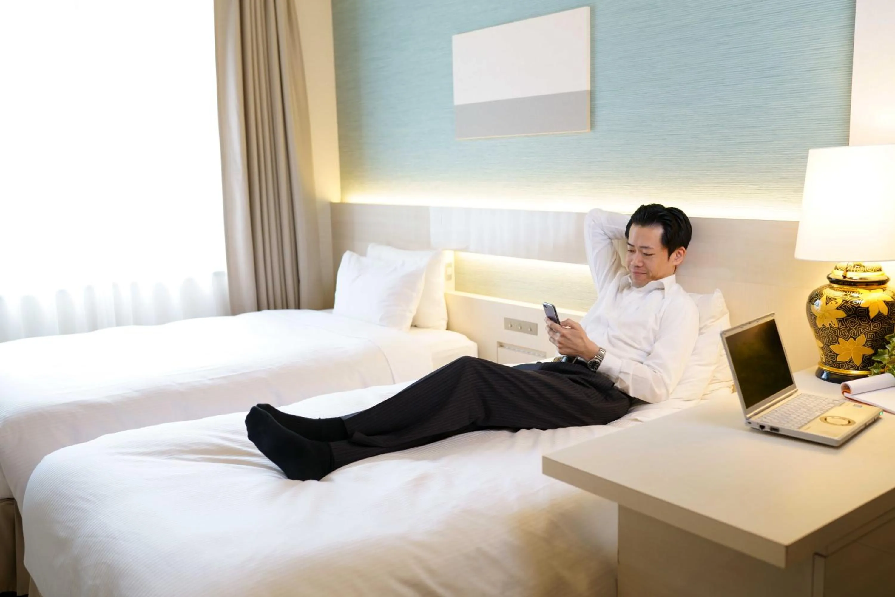 Bedroom in Hotel Riverge Akebono