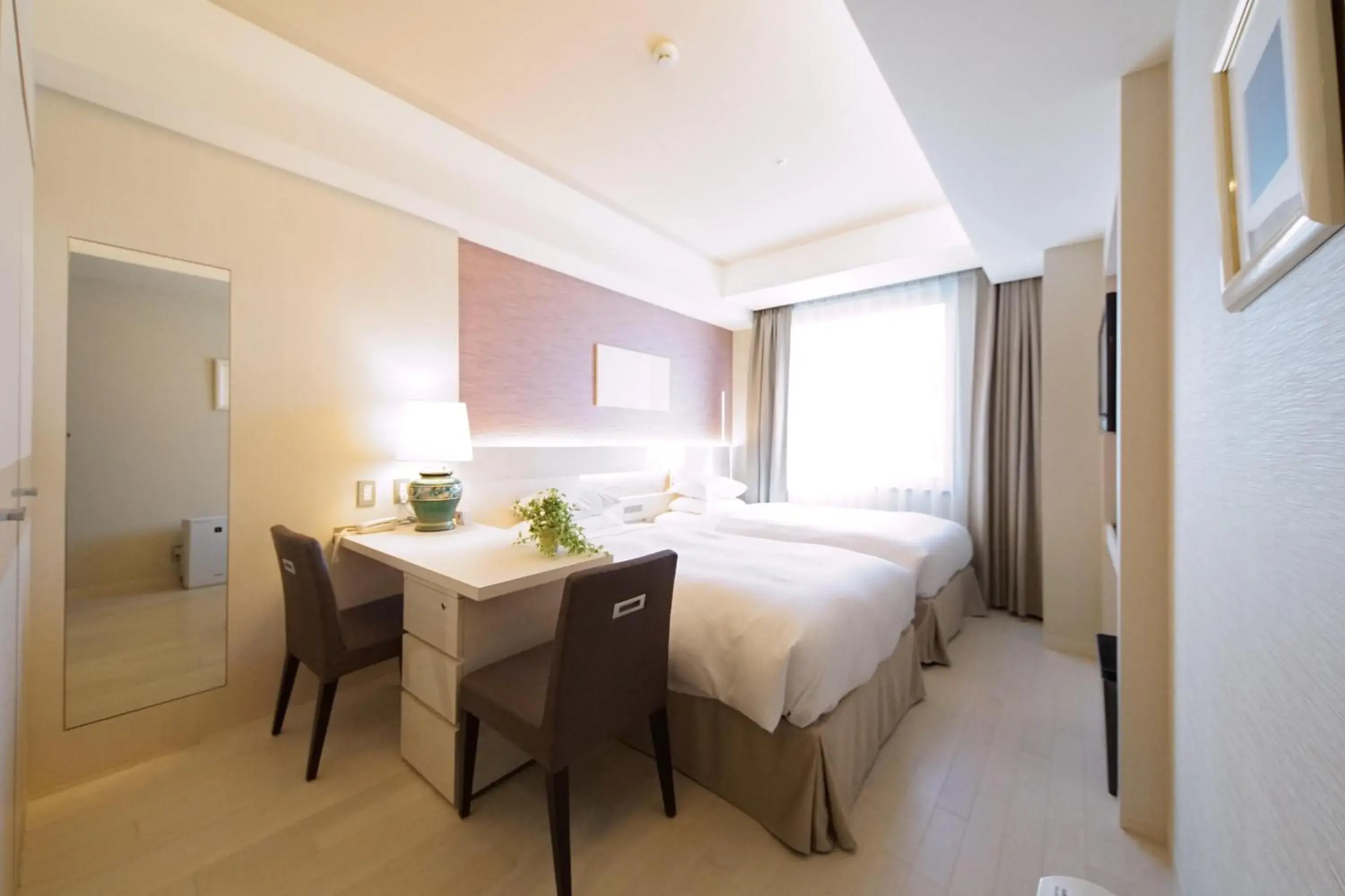 Bed in Hotel Riverge Akebono Bed in Hotel Riverge Akebono