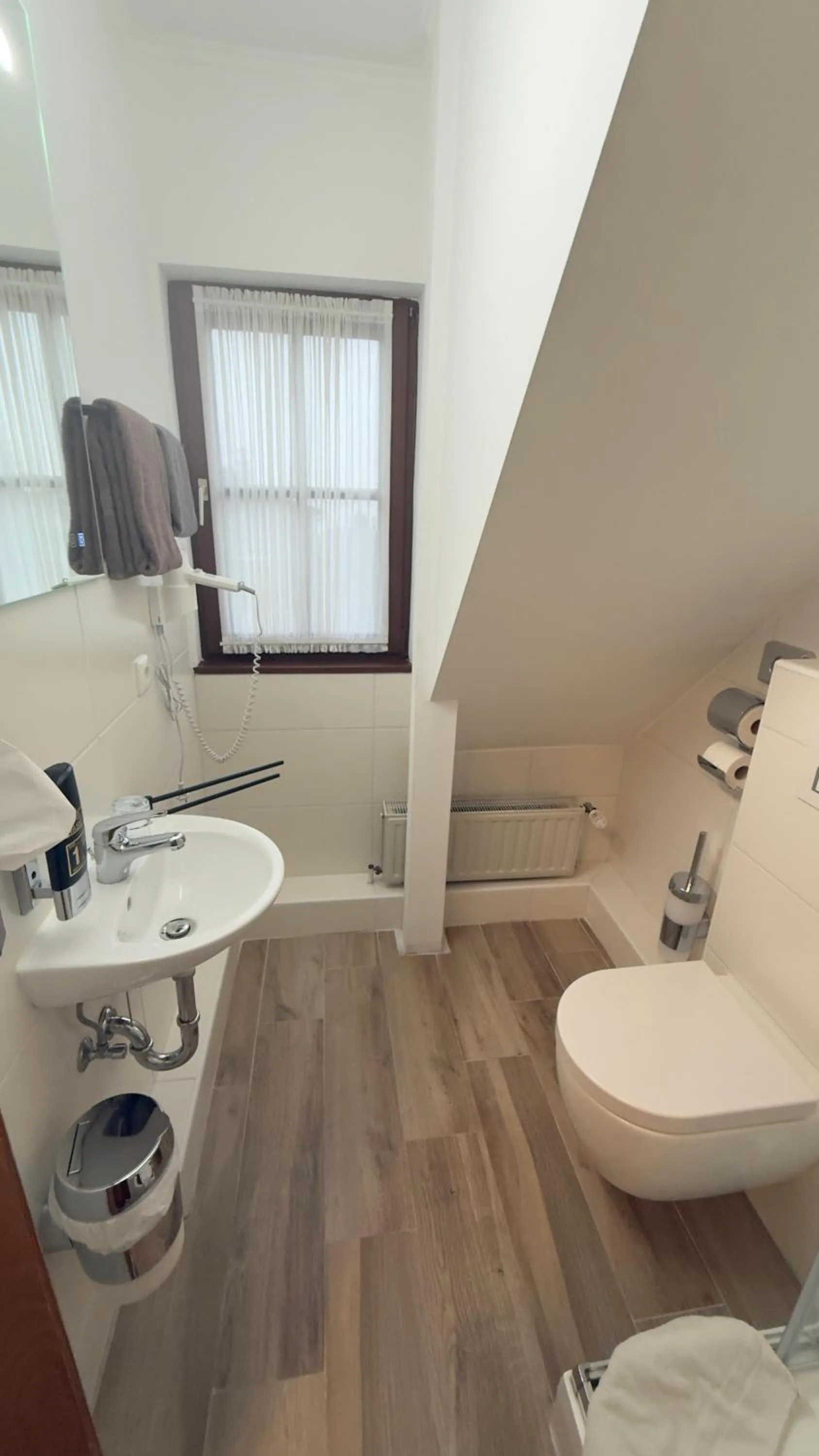 Bathroom in Hotel Up´n Diek