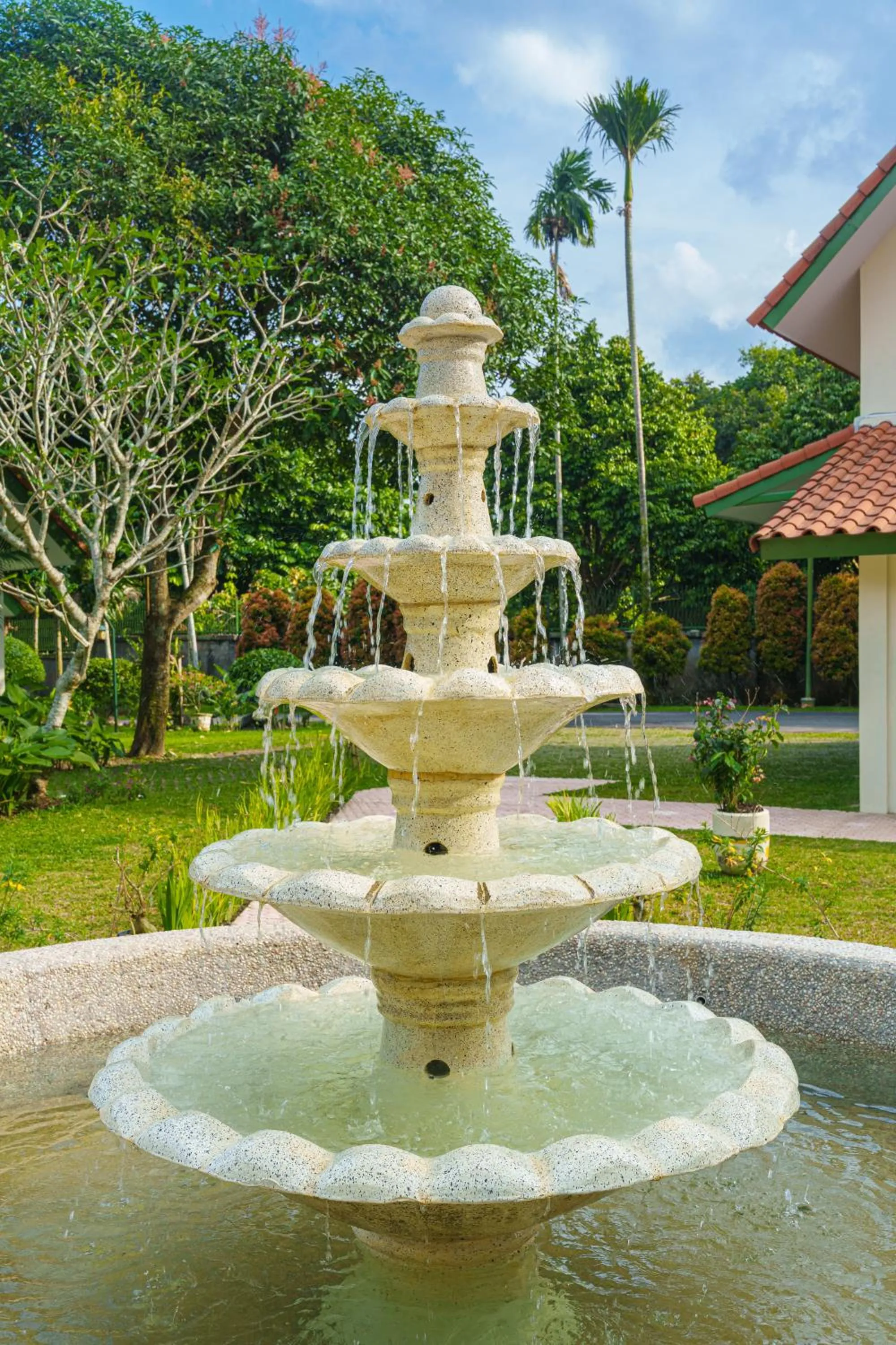 Garden in Hotel Deli River and Restaurant Omlandia