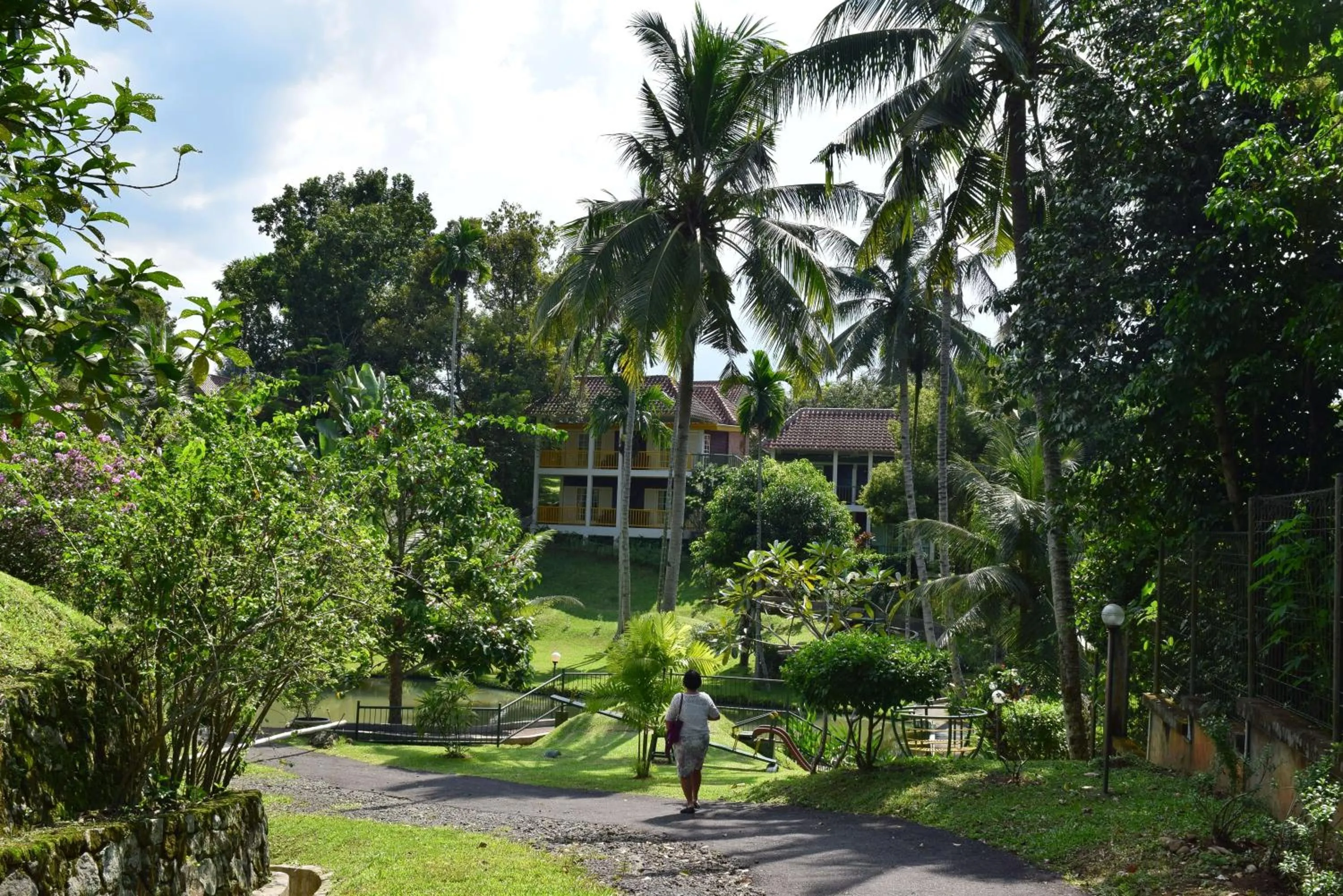 Garden in Hotel Deli River and Restaurant Omlandia
