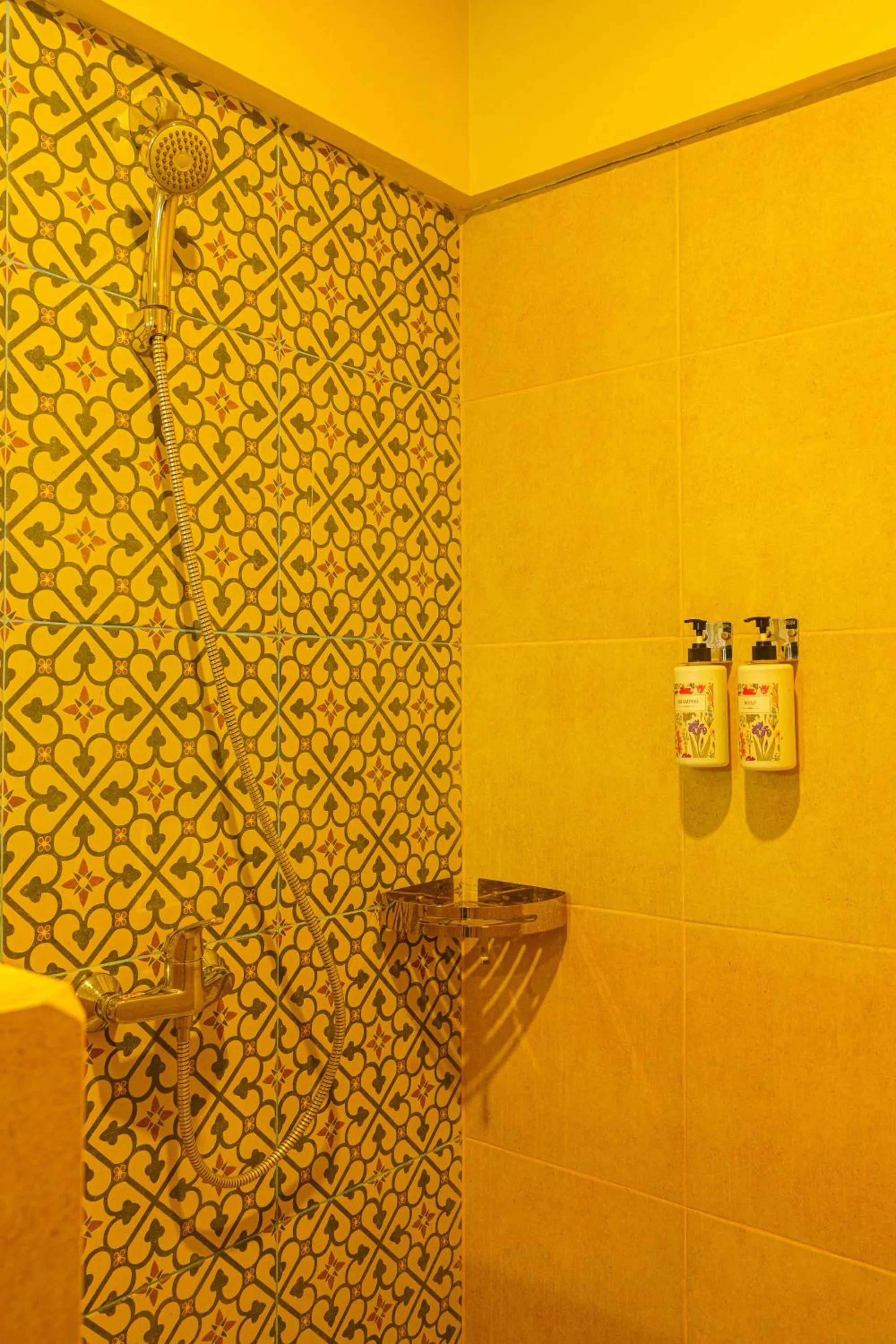 Shower in Hotel Deli River and Restaurant Omlandia