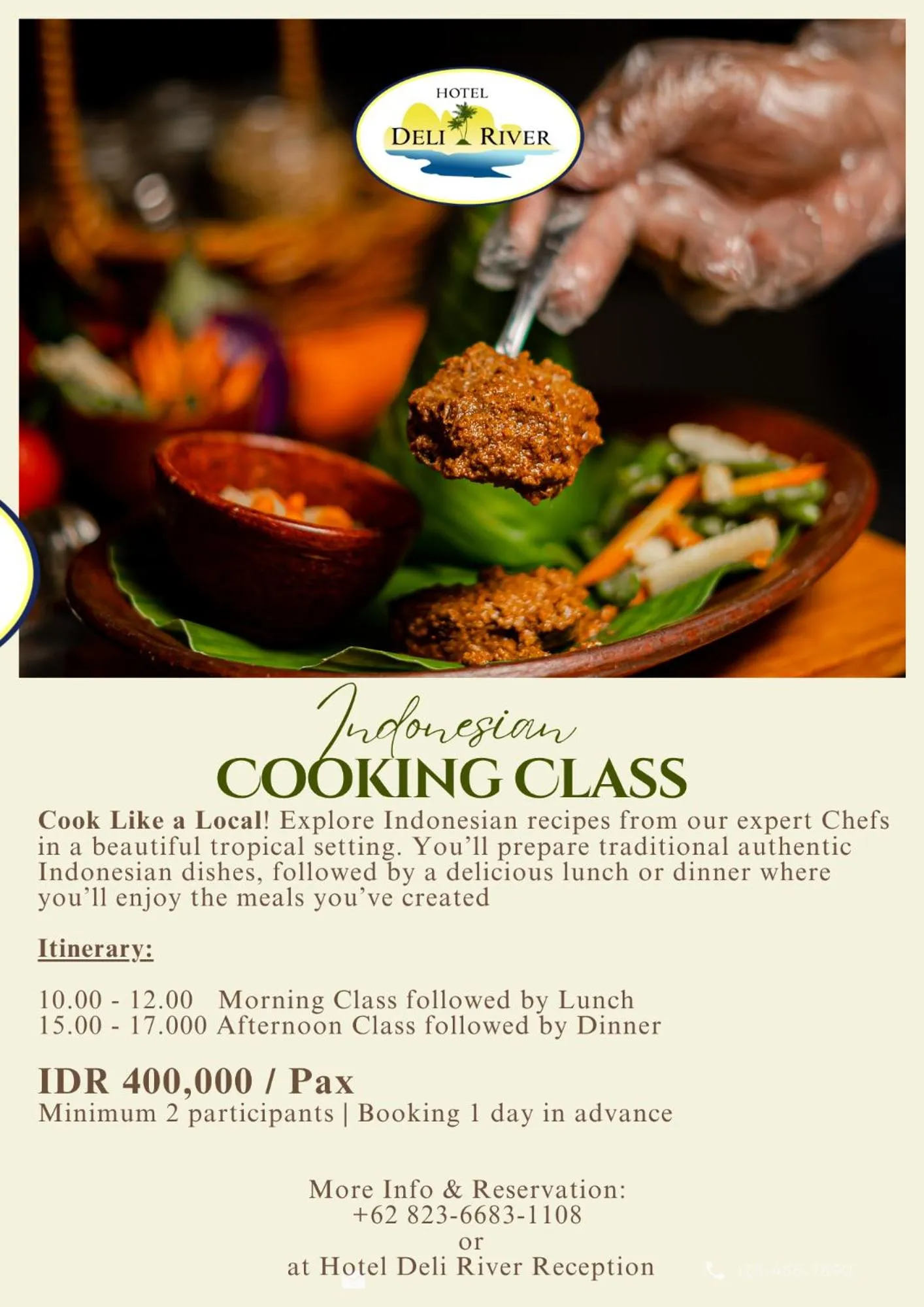 Food in Hotel Deli River and Restaurant Omlandia