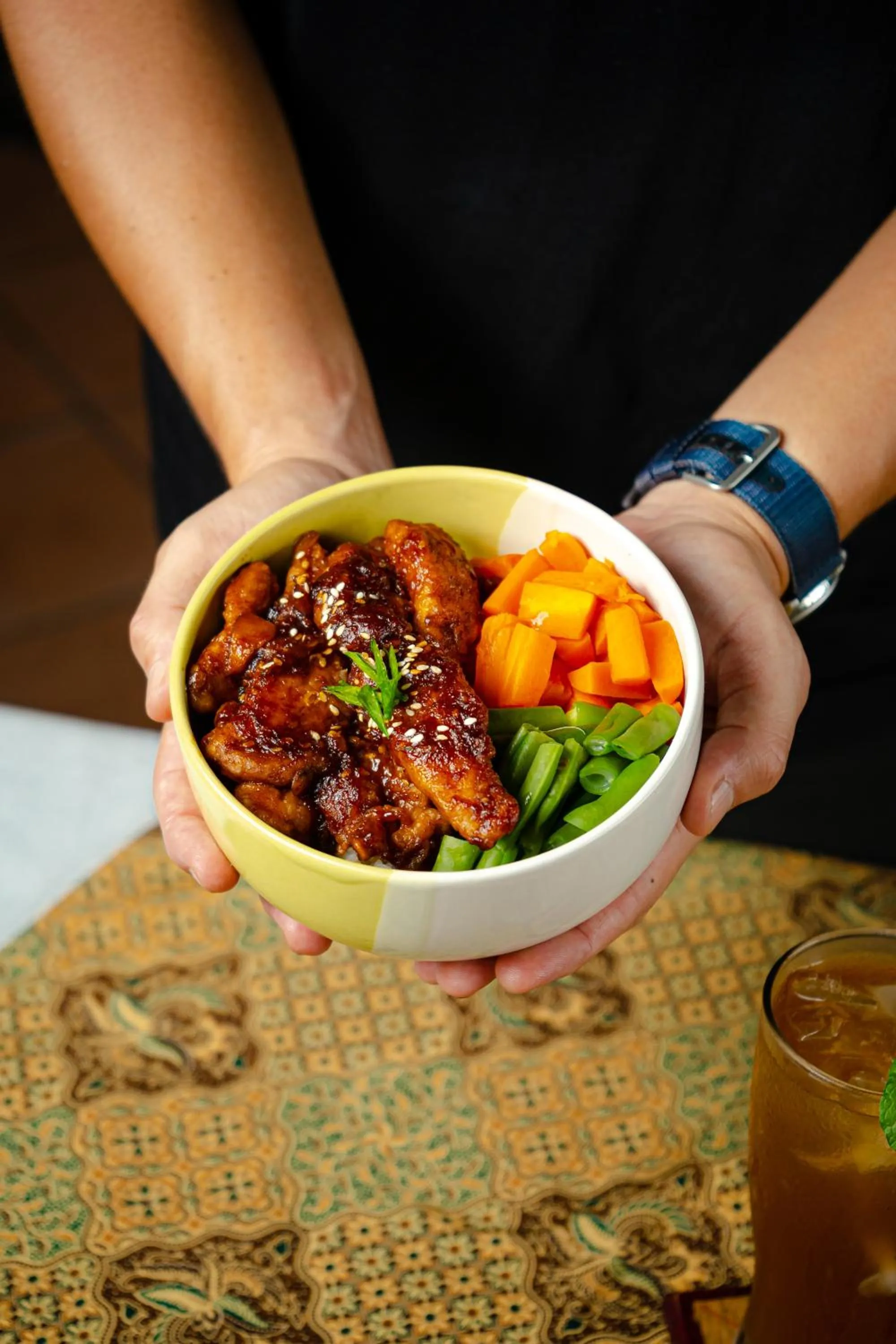 Food and drinks in Hotel Deli River and Restaurant Omlandia