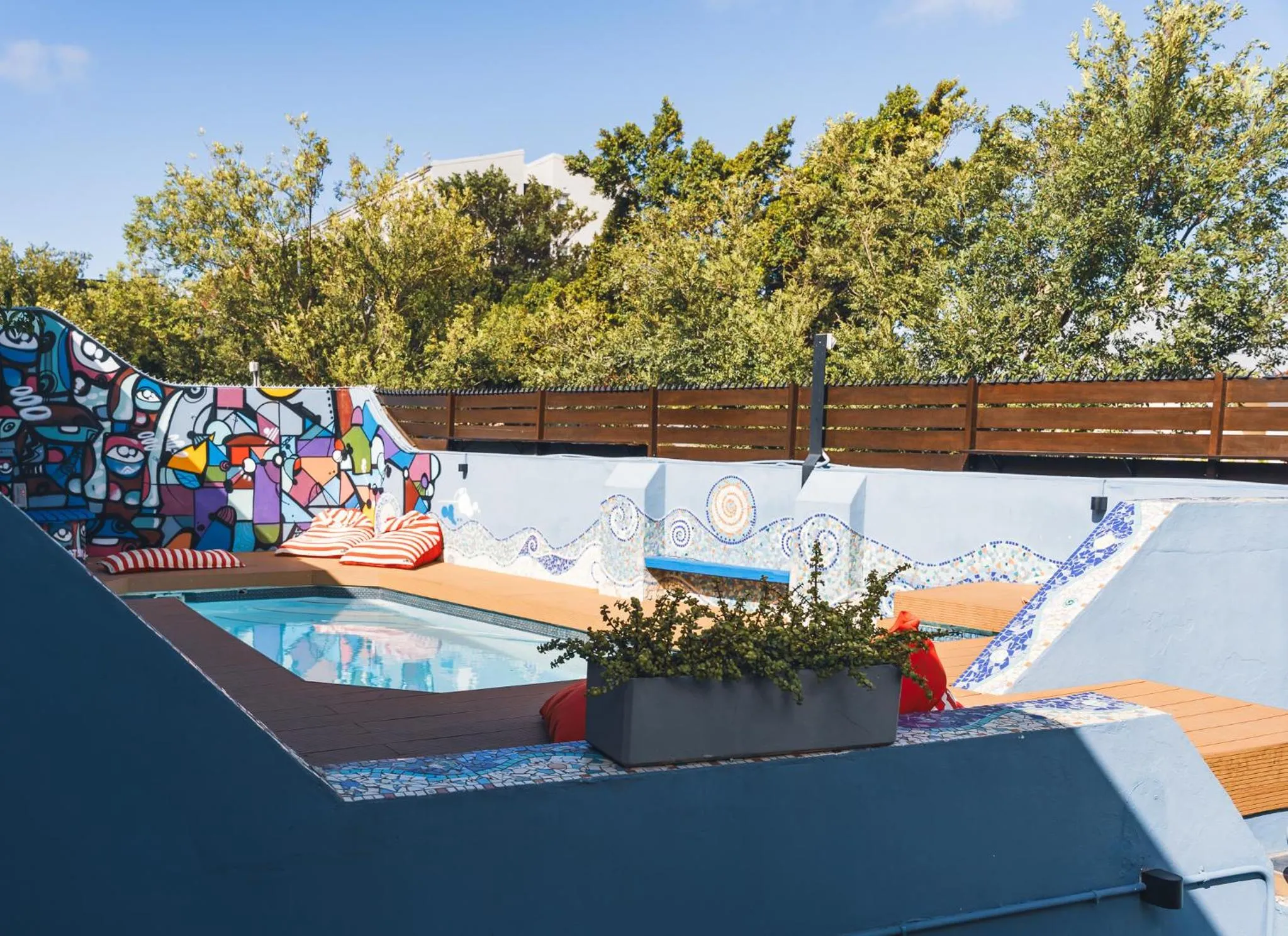 Swimming pool in Villa Viva Cape Town