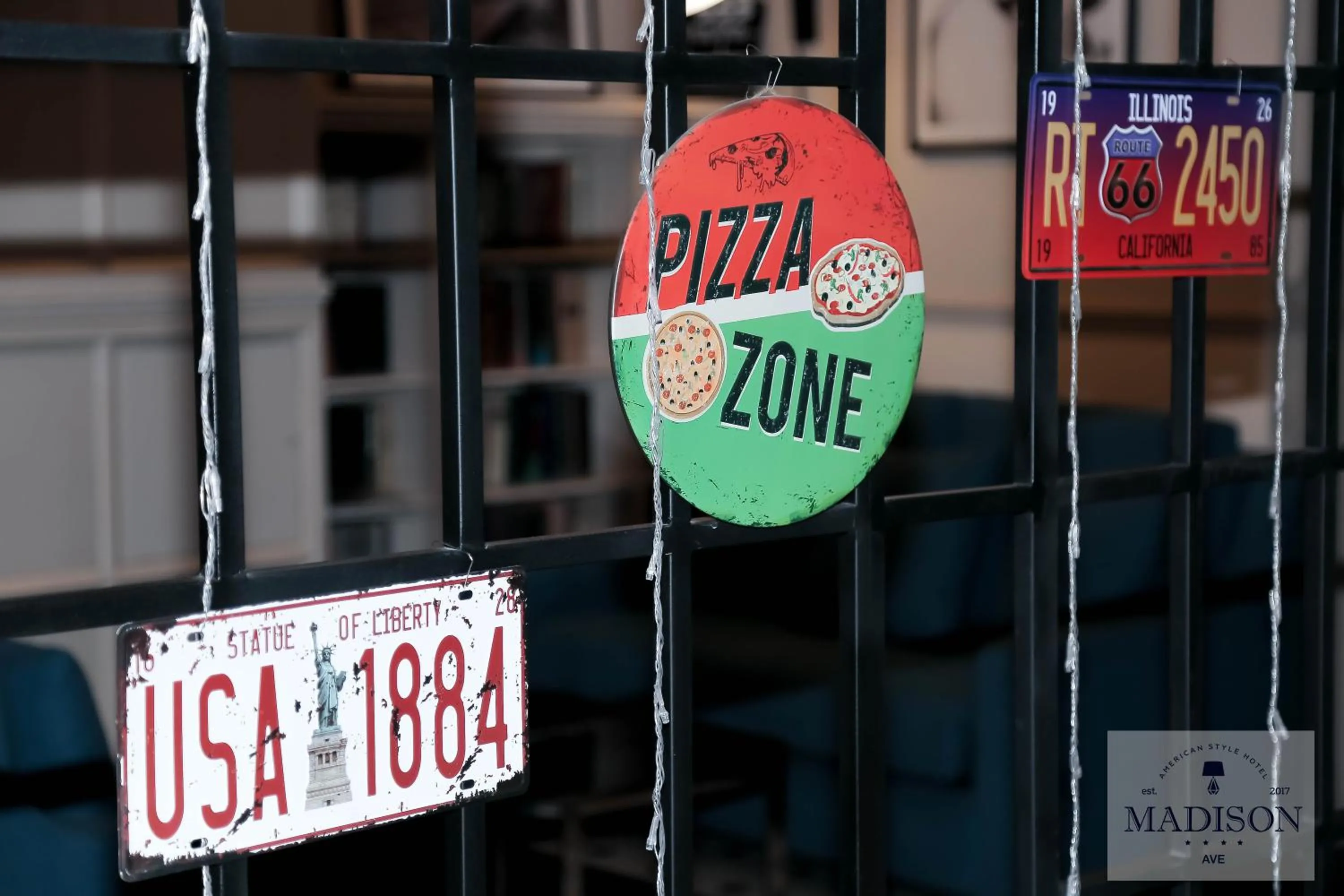 Property logo or sign in Madison Ave Hotel Bishkek