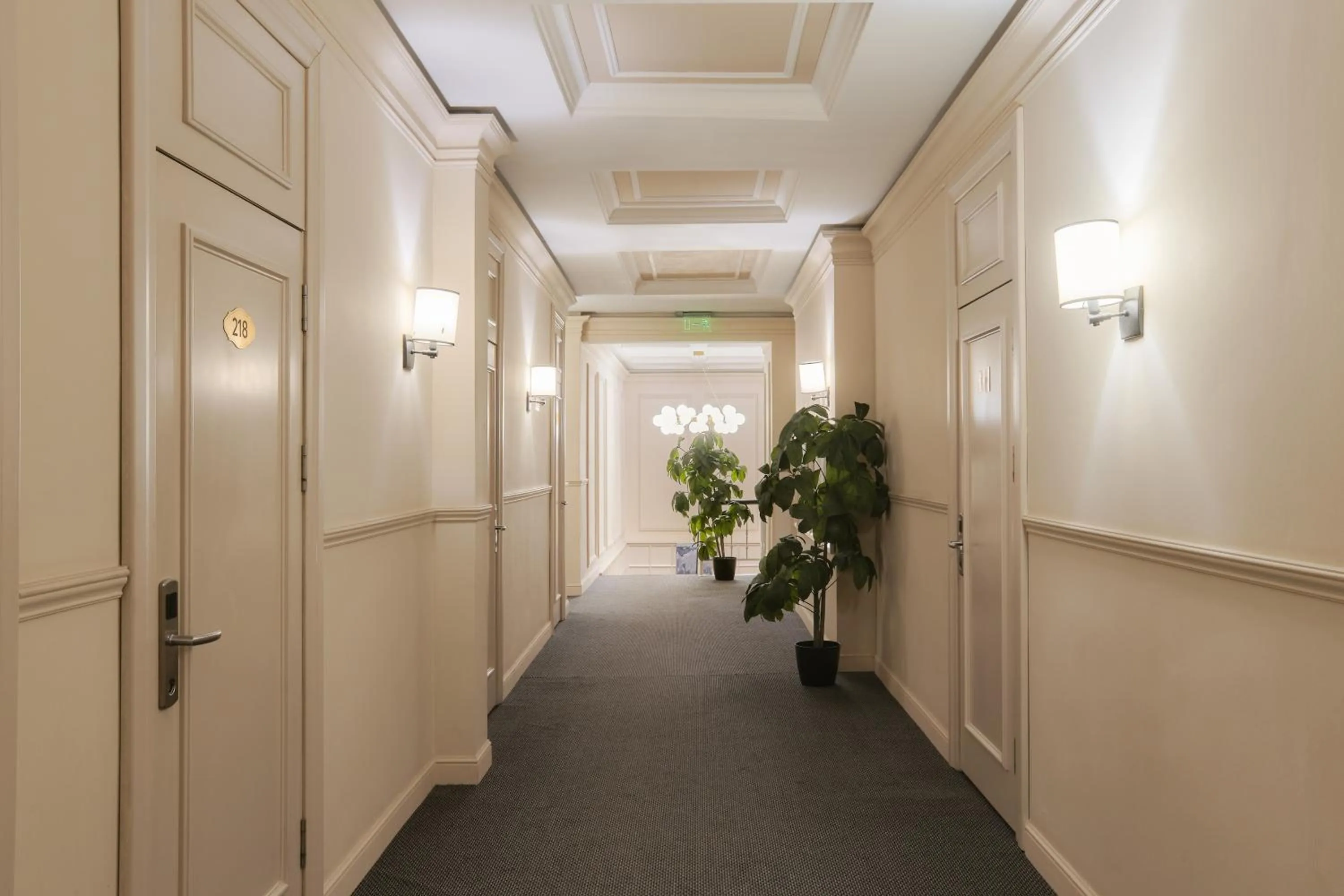 Property building in Madison Ave Hotel Bishkek