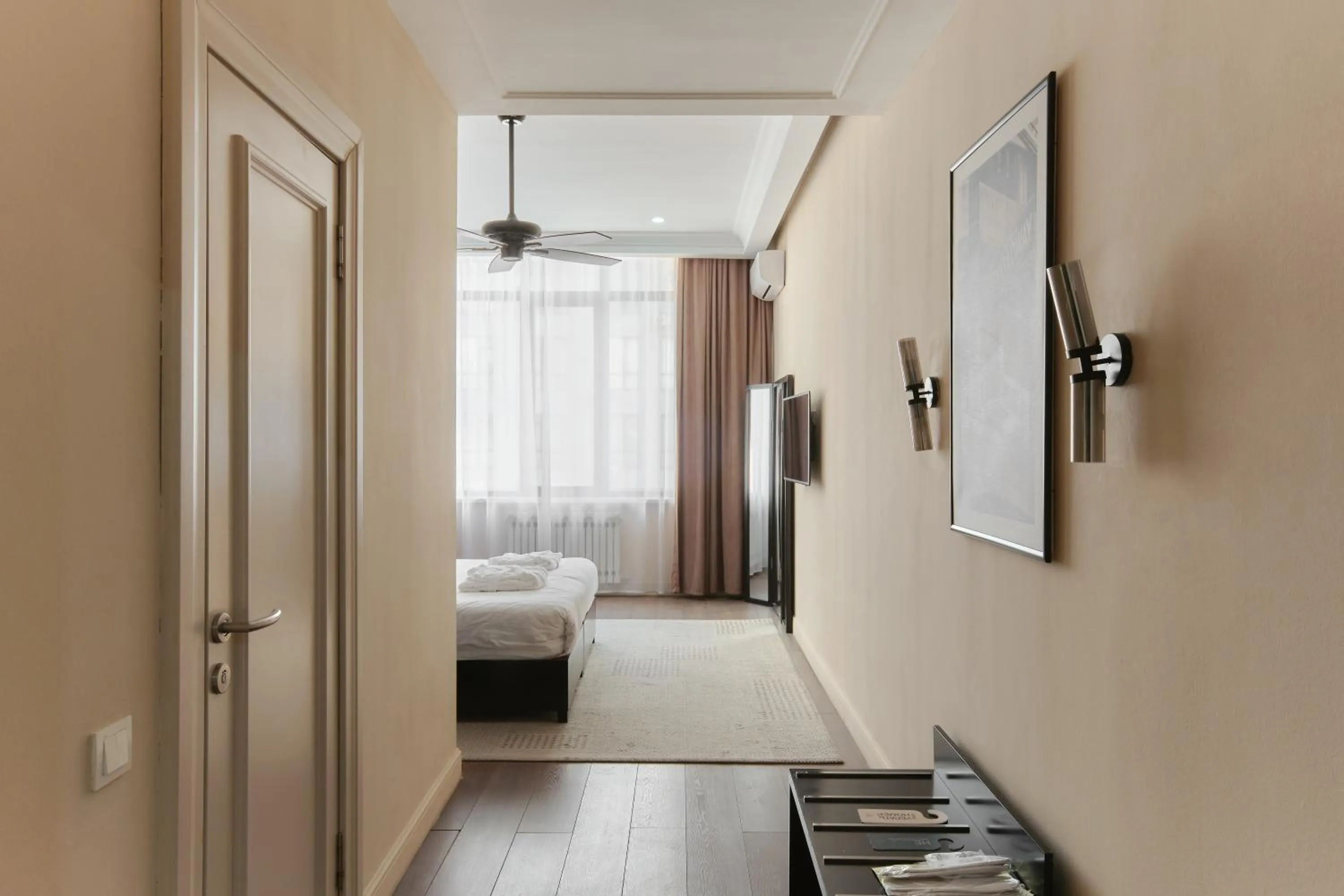 Bed in Madison Ave Hotel Bishkek