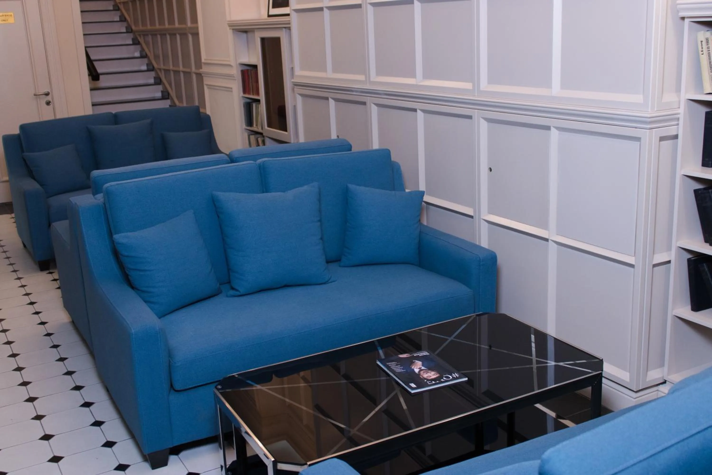 Library in Madison Ave Hotel Bishkek