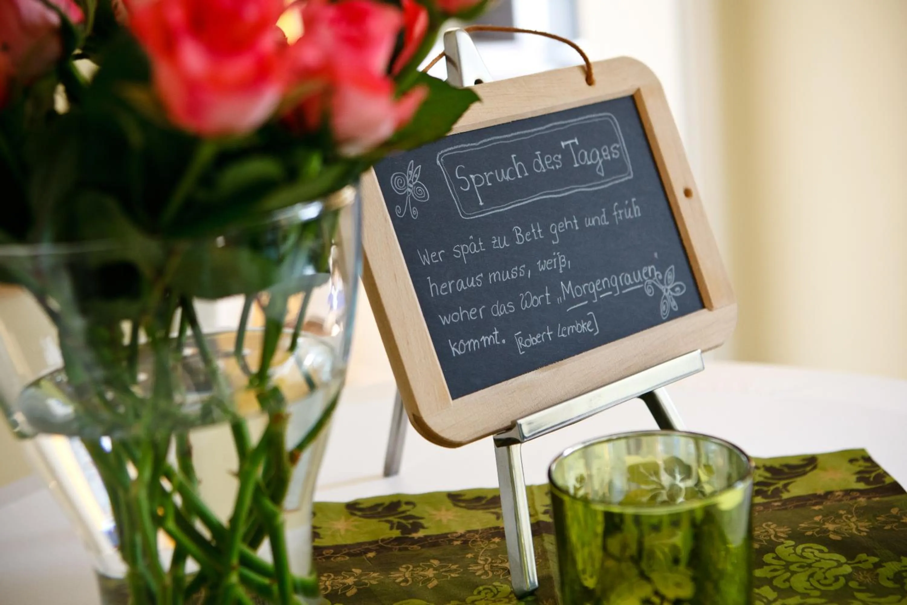 Decorative detail in Landhotel Zum Pottkuchen