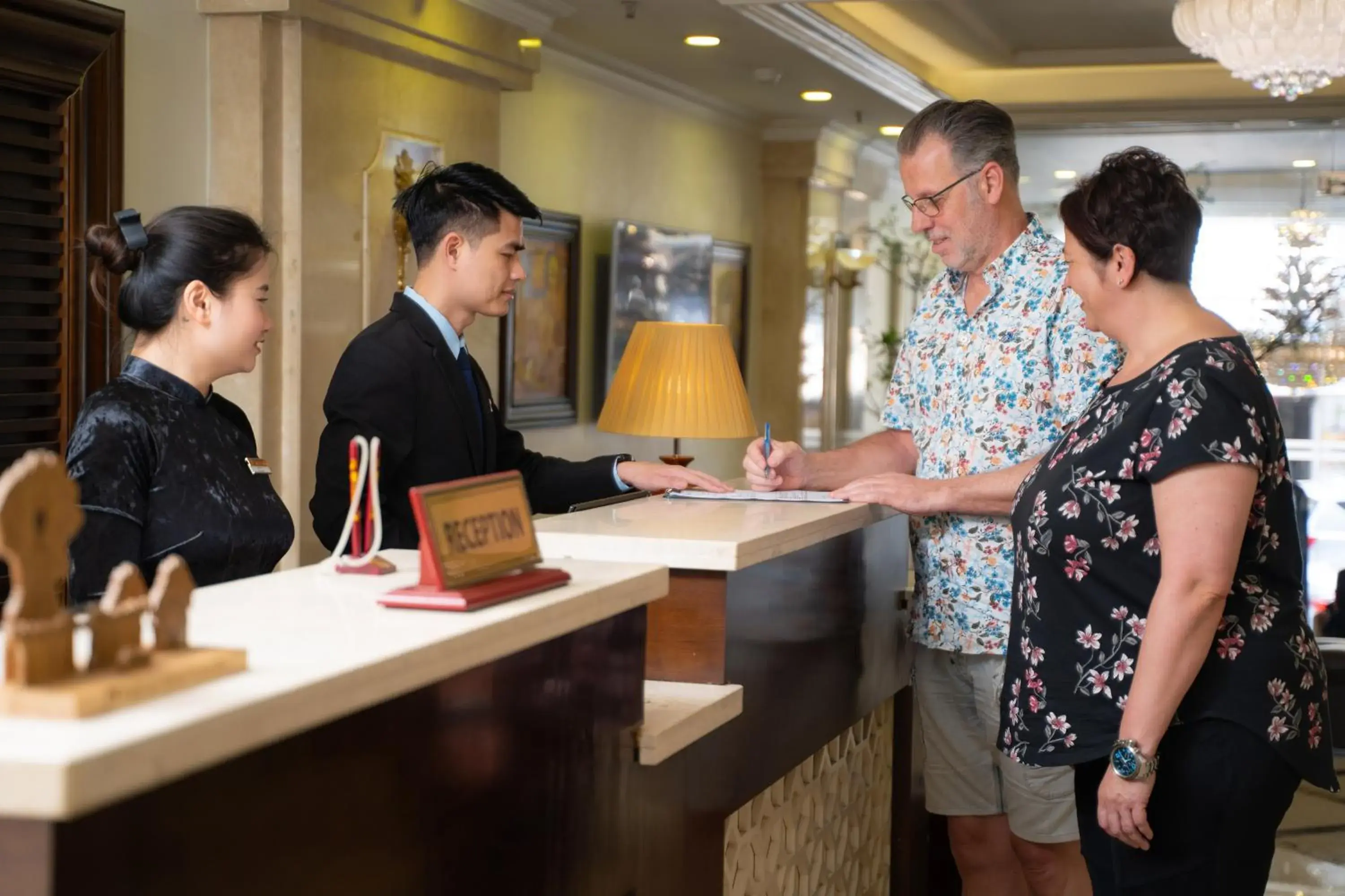 Lobby or reception in Hanoi Paon Hotel Spa & Sky Bar Lobby or reception in Hanoi Paon Hotel Spa & Sky Bar