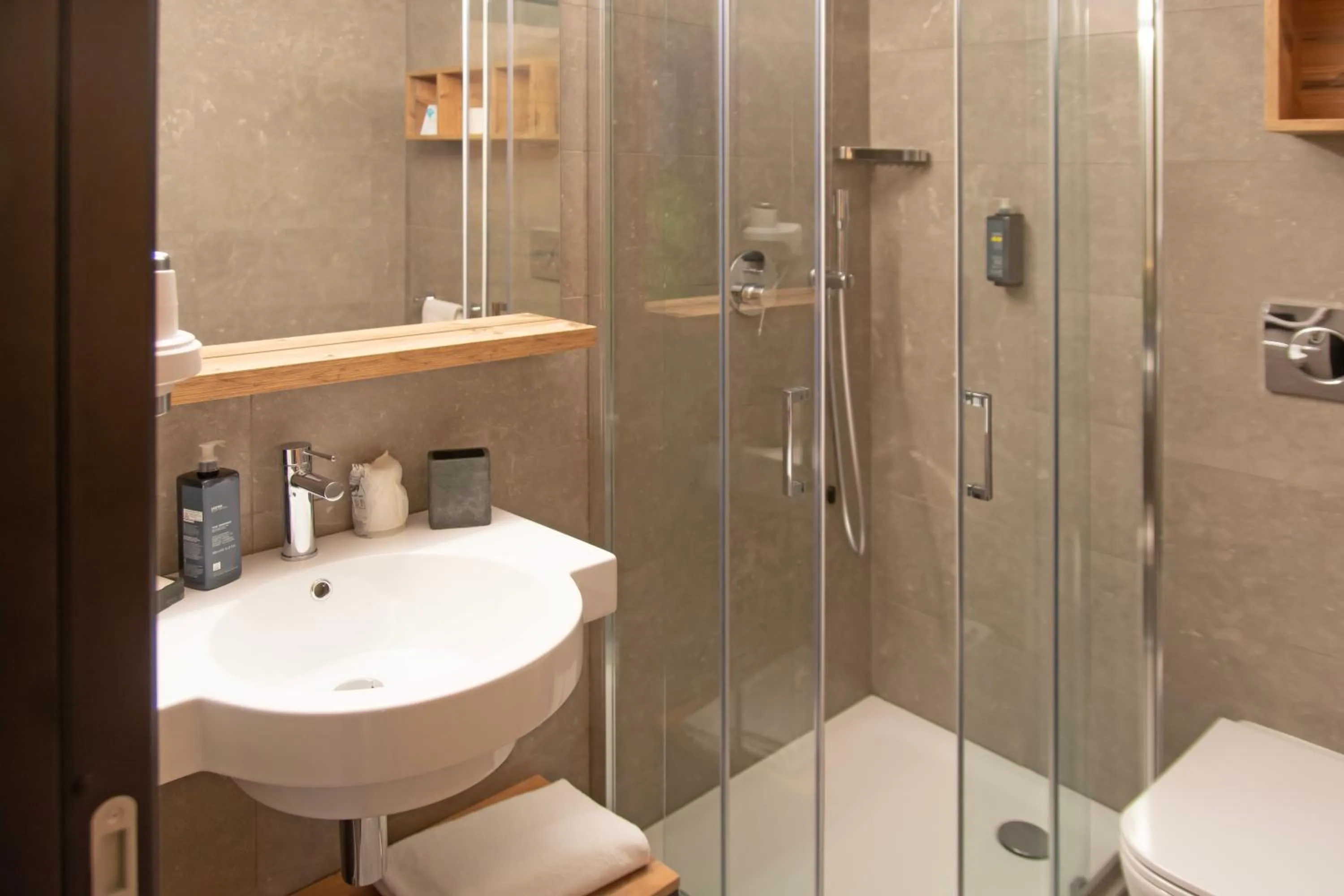 Bathroom in TH La Thuile - Planibel Hotel