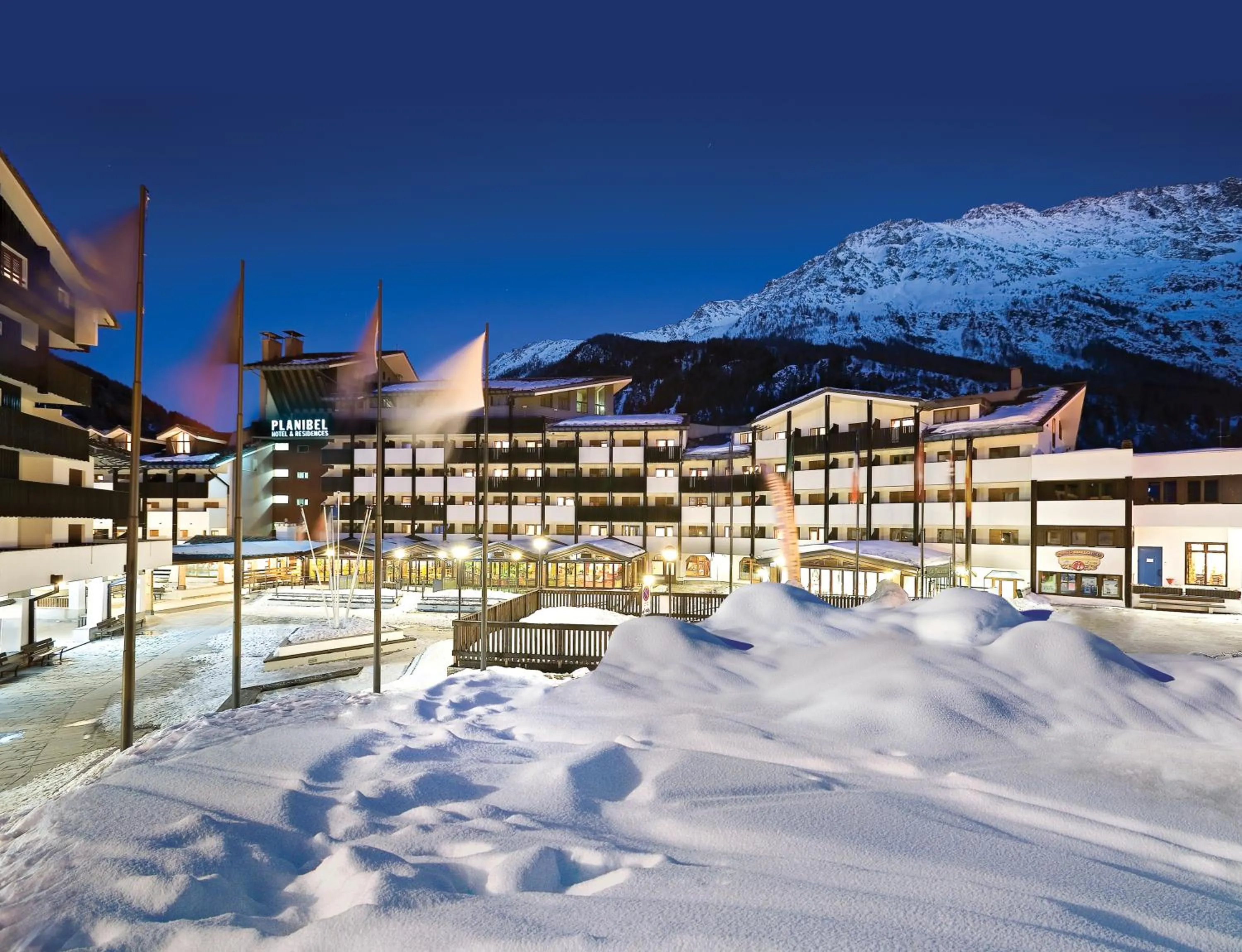 Property building in TH La Thuile - Planibel Hotel