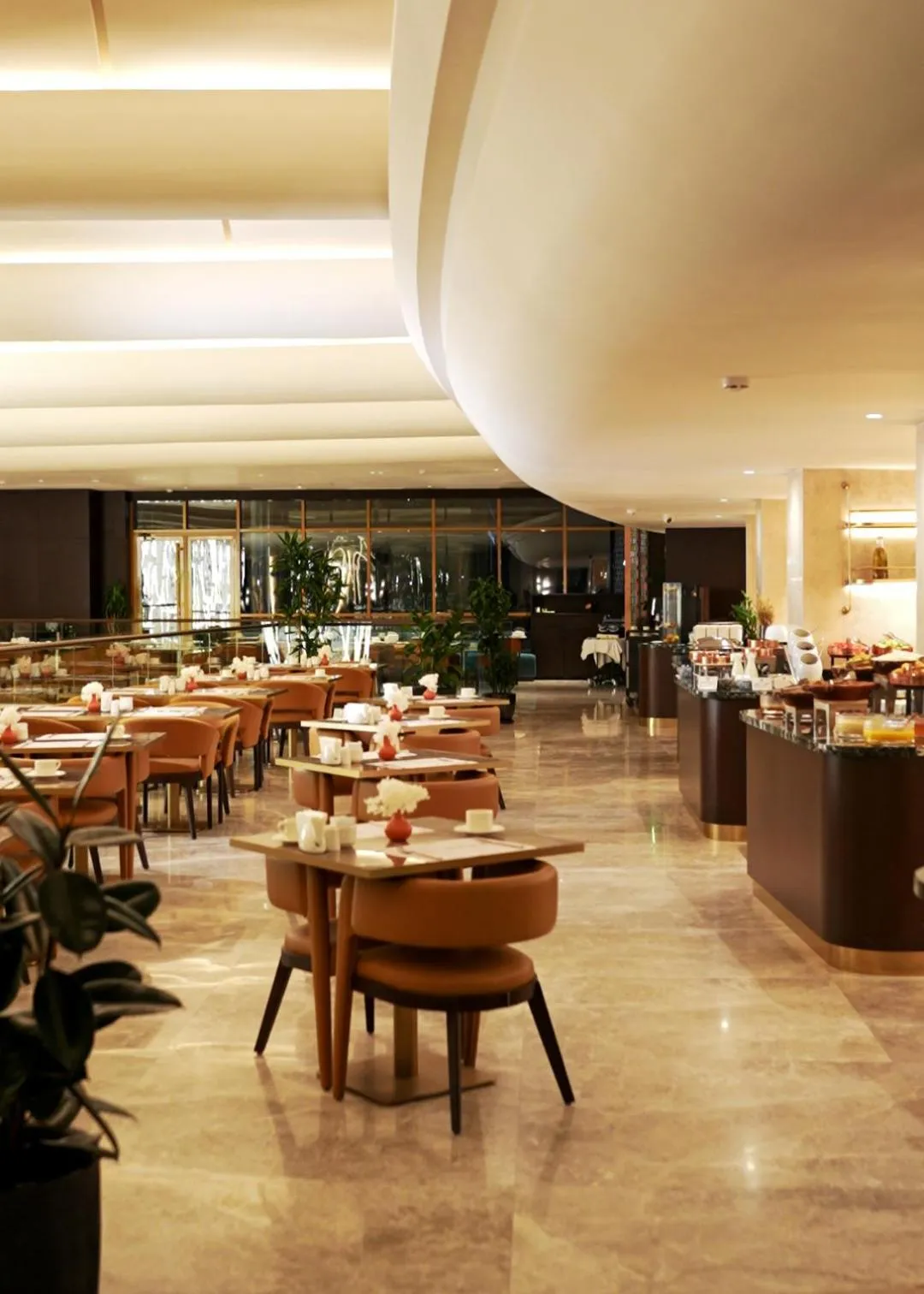 Breakfast in Kazakhstan Hotel