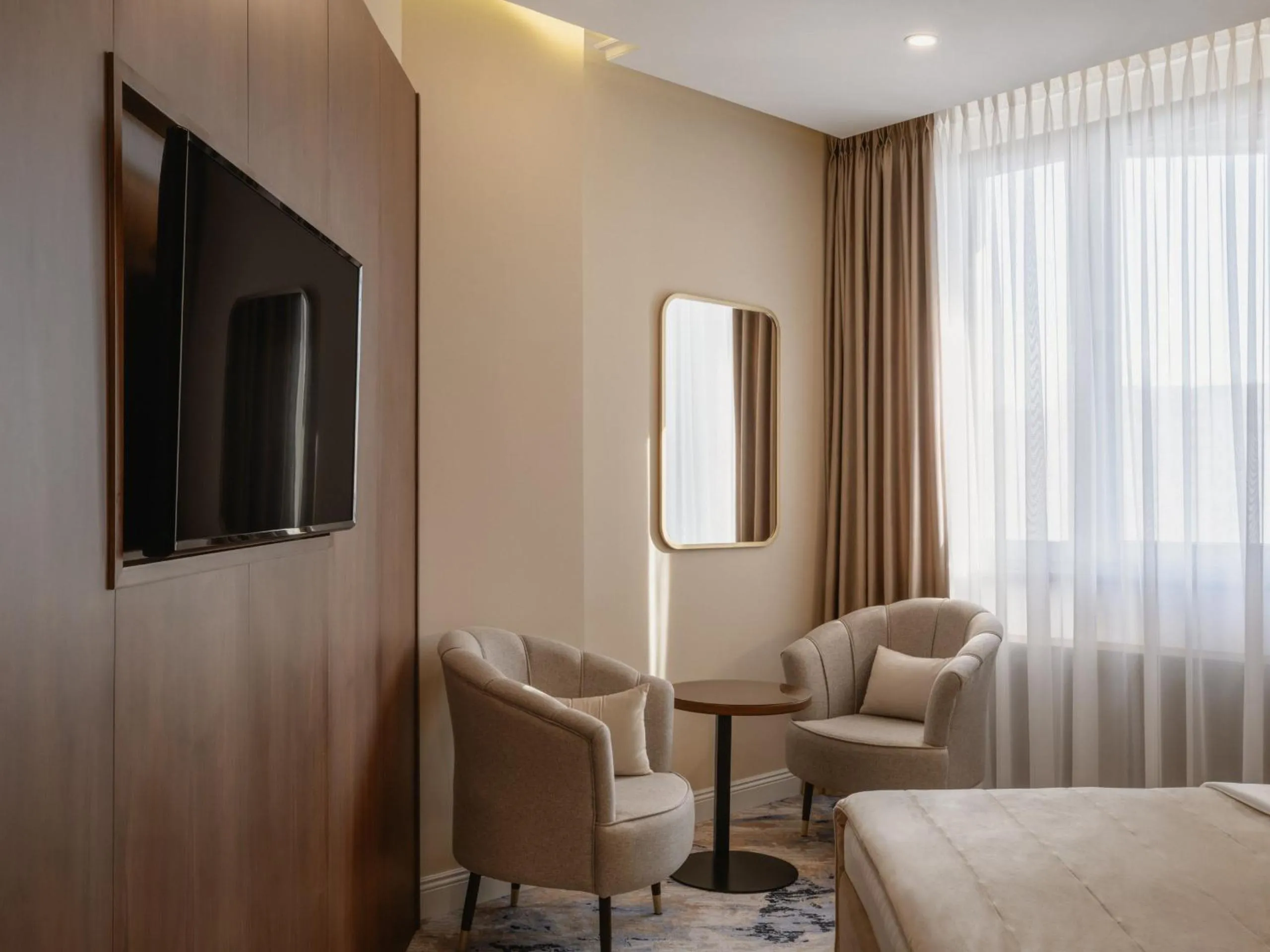 Bedroom, Bed in Kazakhstan Hotel