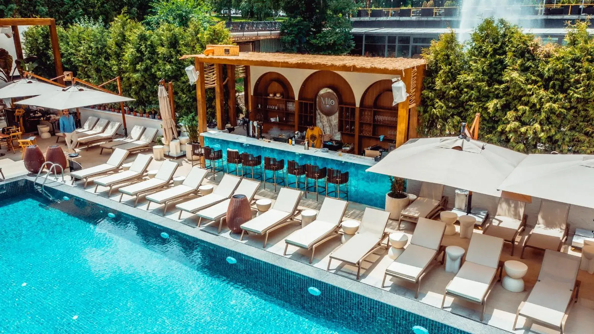 Swimming pool in Kazakhstan Hotel Swimming pool in Kazakhstan Hotel