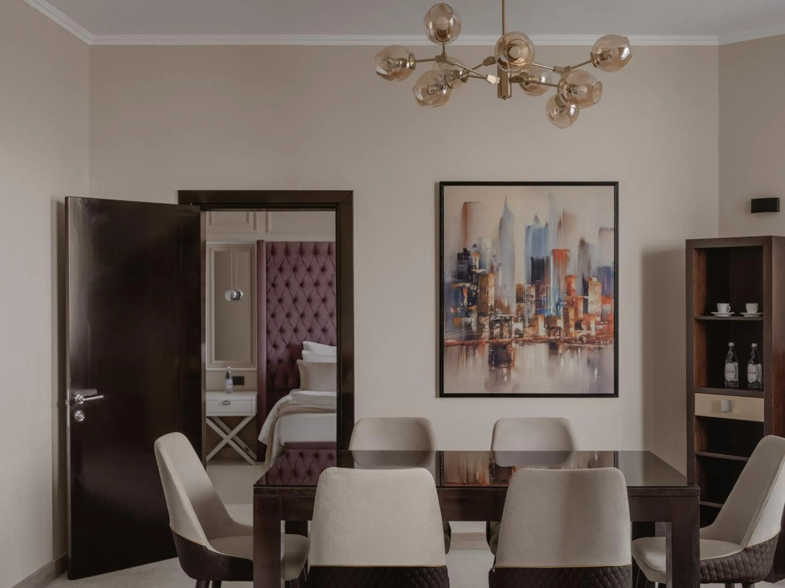 Dining area in Kazakhstan Hotel