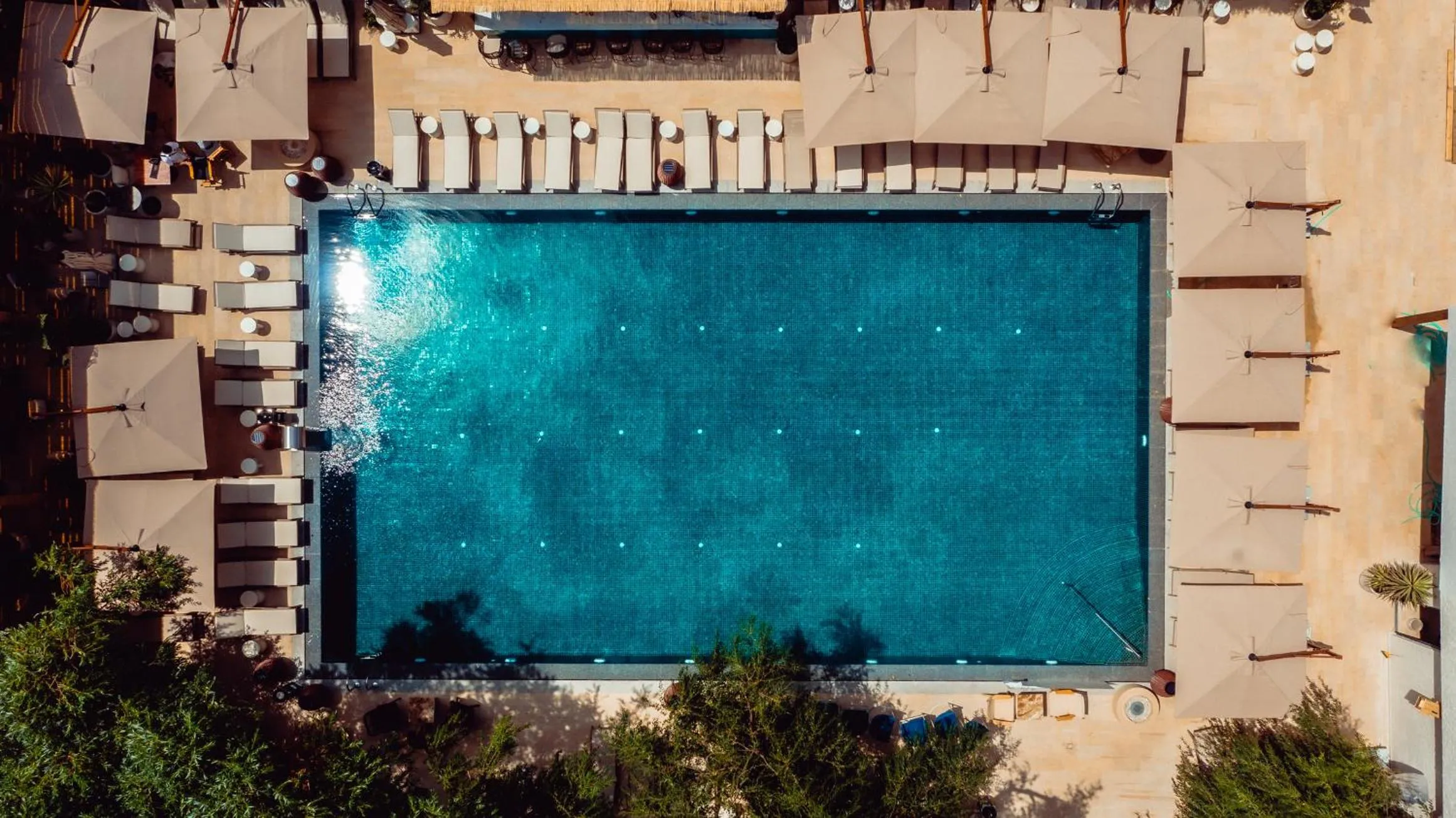 Swimming pool in Kazakhstan Hotel