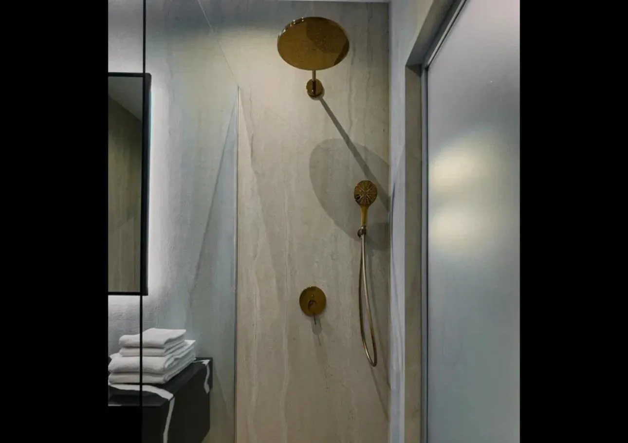 Shower in Kazakhstan Hotel