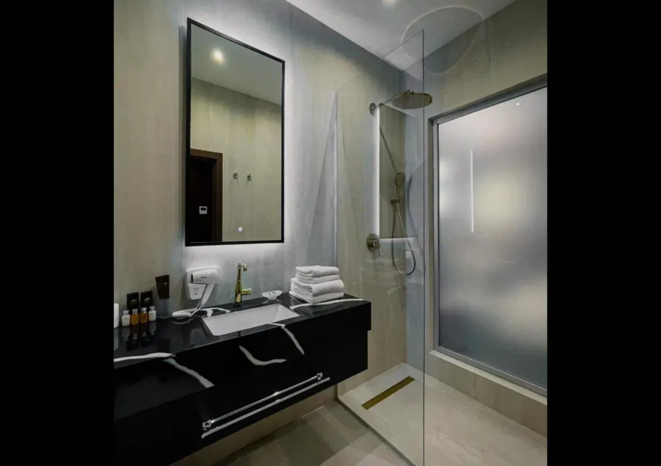 Bathroom in Kazakhstan Hotel