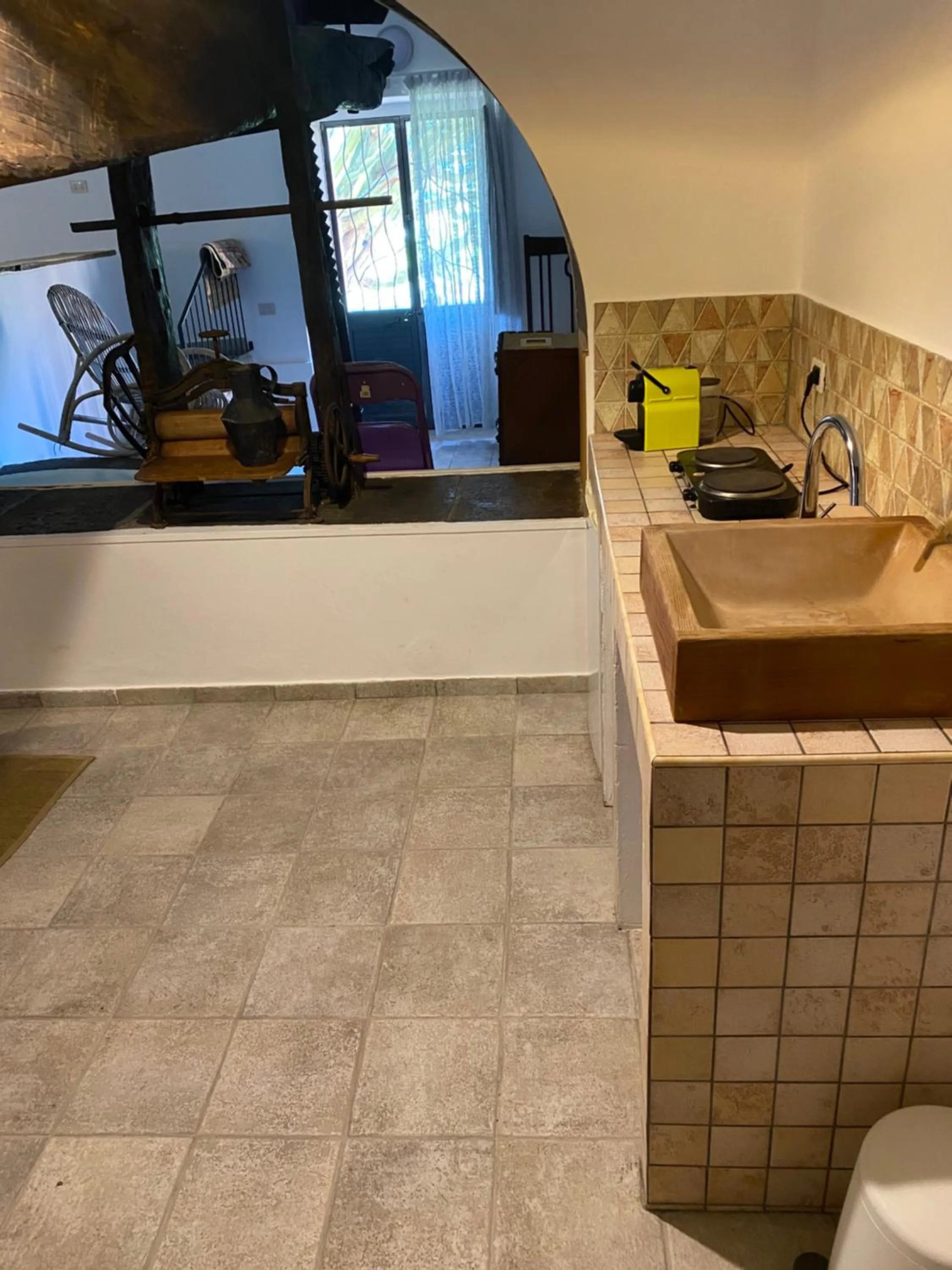 stove in Casale Romano Resort e Relais