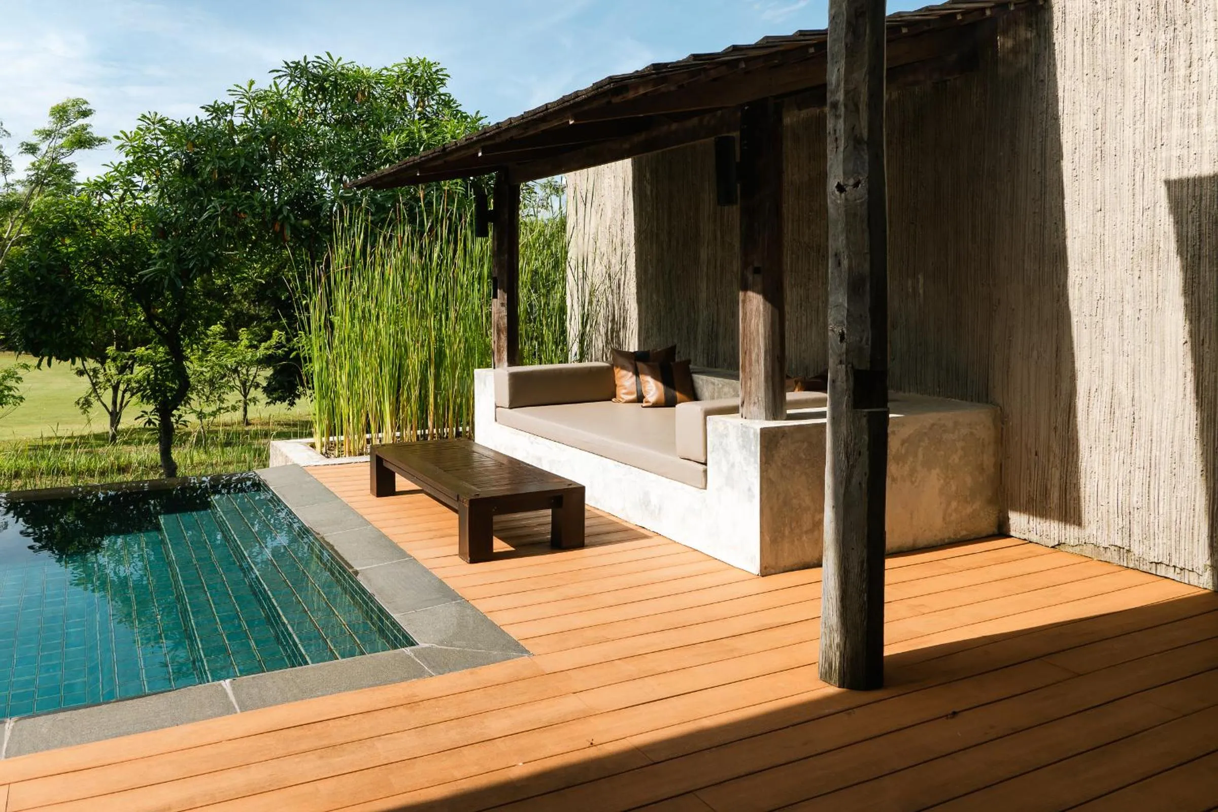 Balcony/Terrace in MUTHI MAYA Forest Pool Villa Resort - SHA Plus Certified