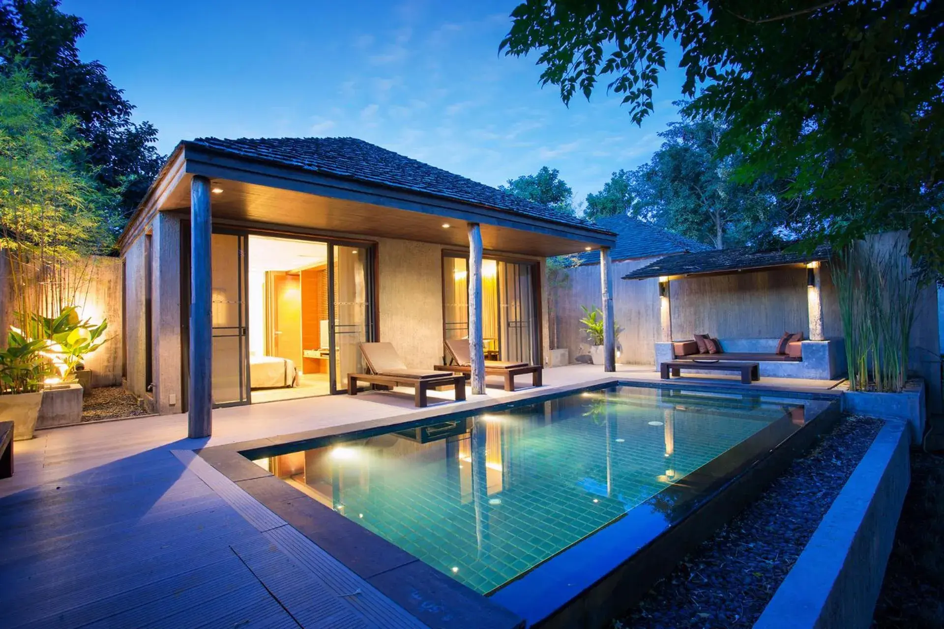 Property building in MUTHI MAYA Forest Pool Villa Resort - SHA Plus Certified Property building in MUTHI MAYA Forest Pool Villa Resort - SHA Plus Certified